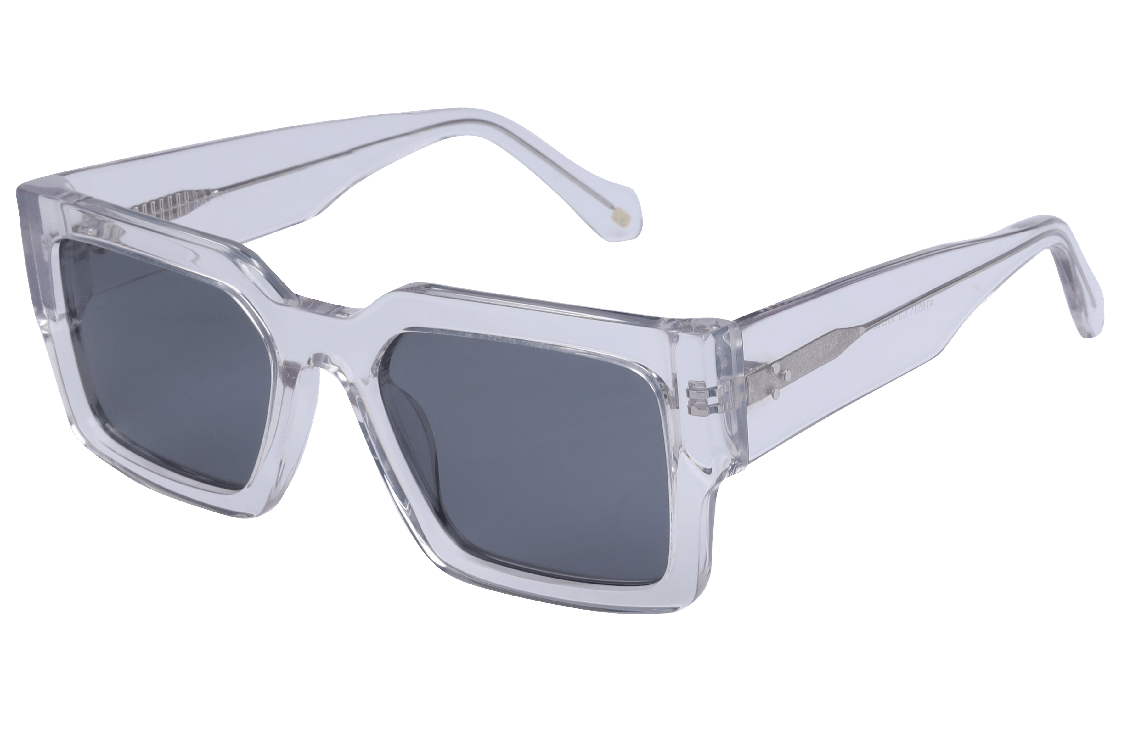 Inspira AT8531 Sunglass Transparent Unisex Full Shell — Transparent frame