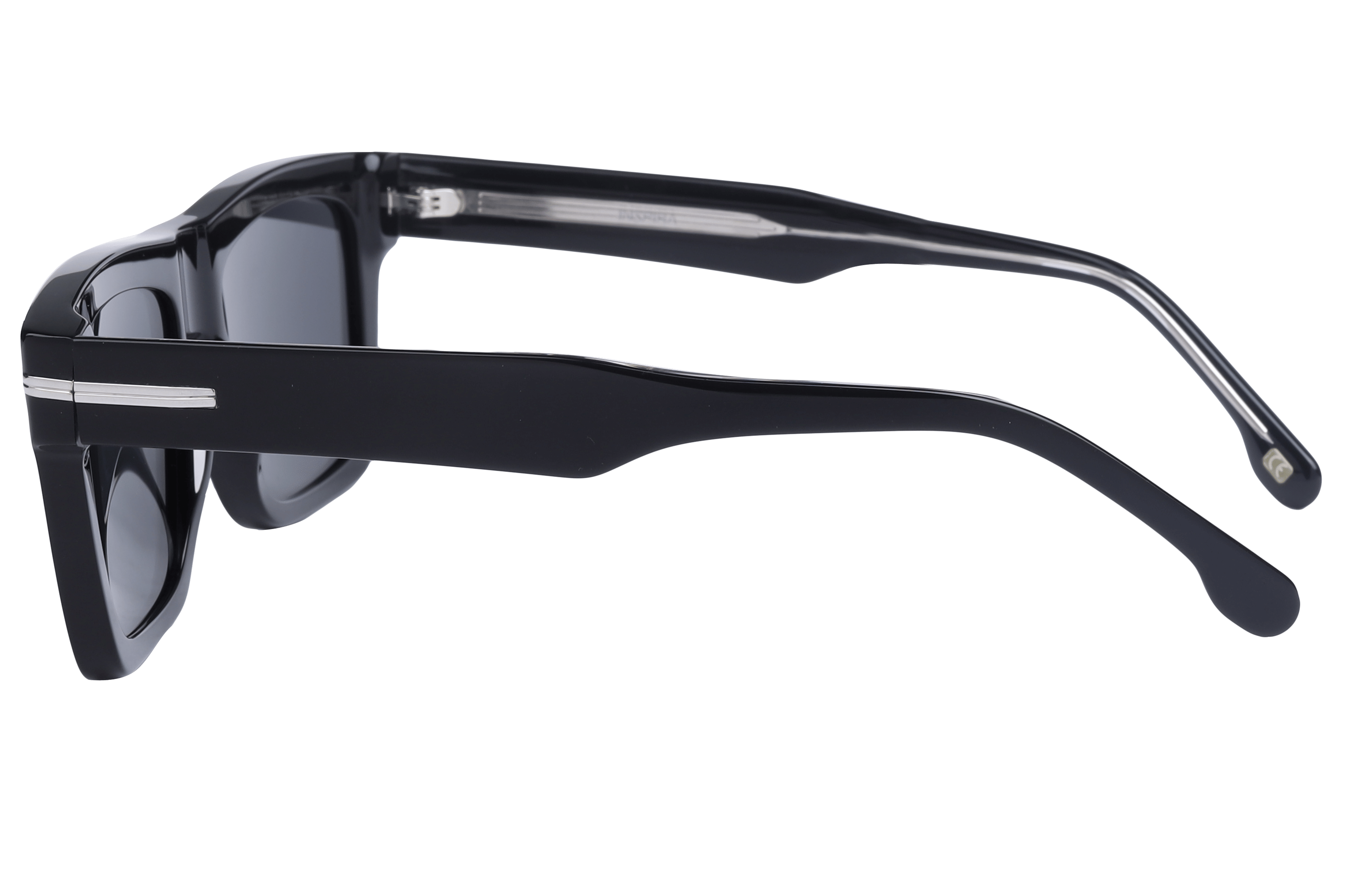 Inspira AT8683 Sunglass Black Male Full Shell Sunglass — Black frame — view 3