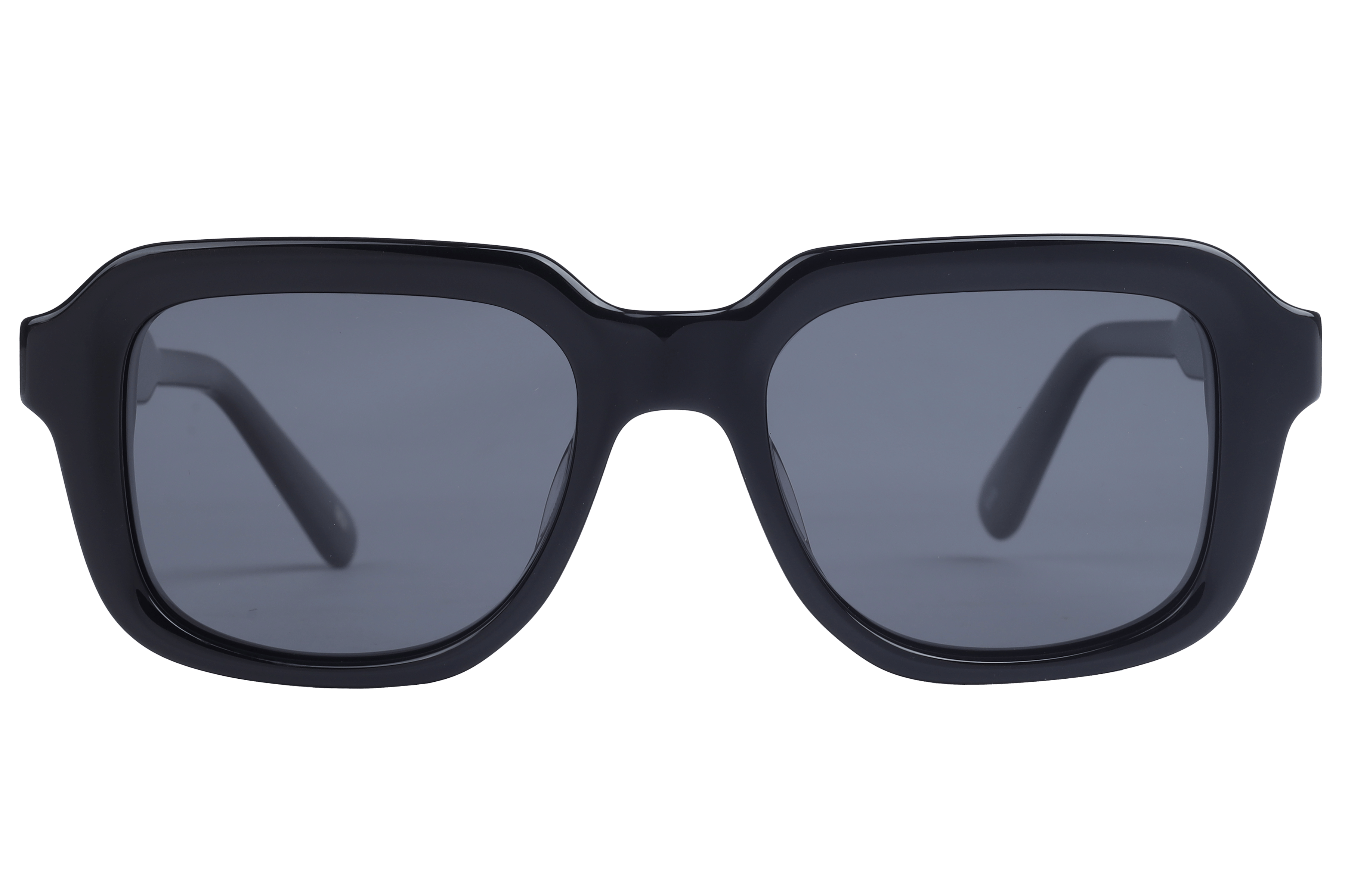 Inspira AS6500 Sunglass Black Male Full Shell Sunglass — Black frame — view 2