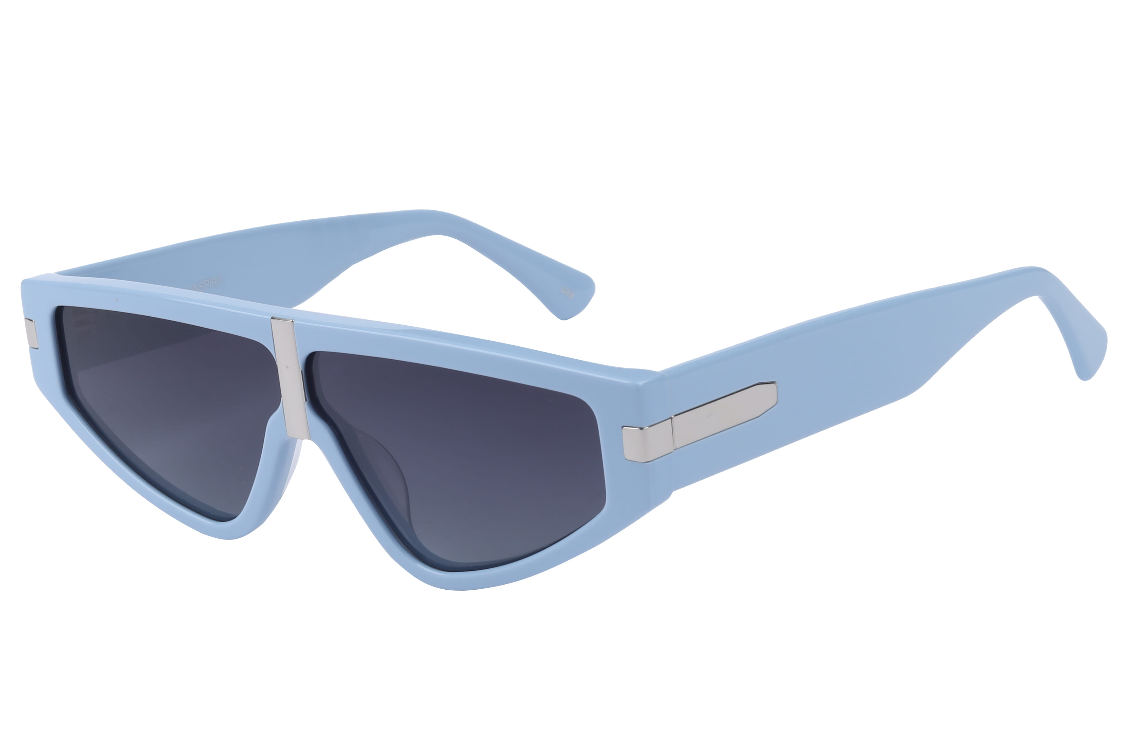 Inspira ATM1383 Sunglass Sky Blue Unisex Full Shell Sunglass — Sky Blue frame — view 1