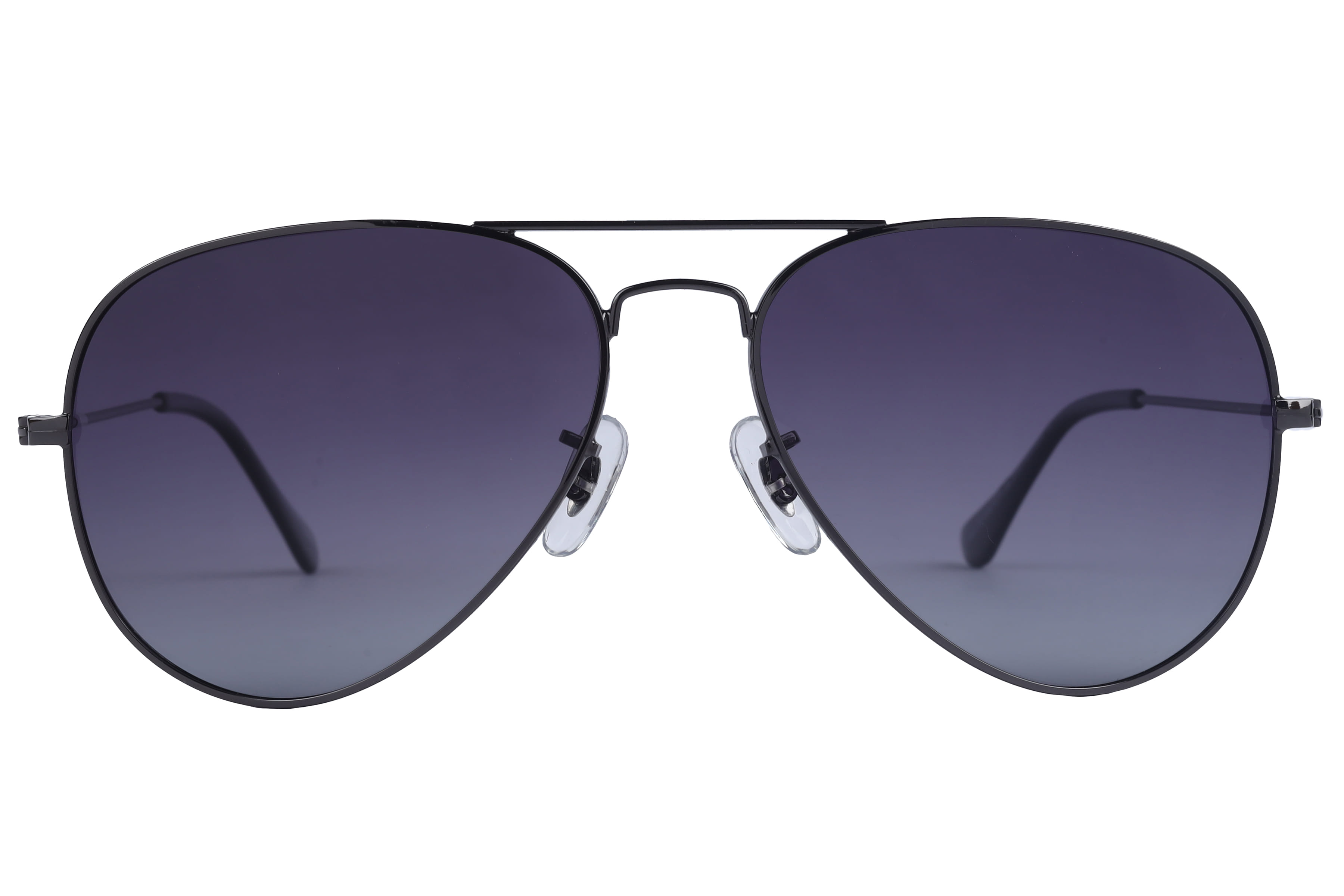 Inspira AK17019M Sunglass Gun Metal Unisex Full Metal — Gun Metal frame