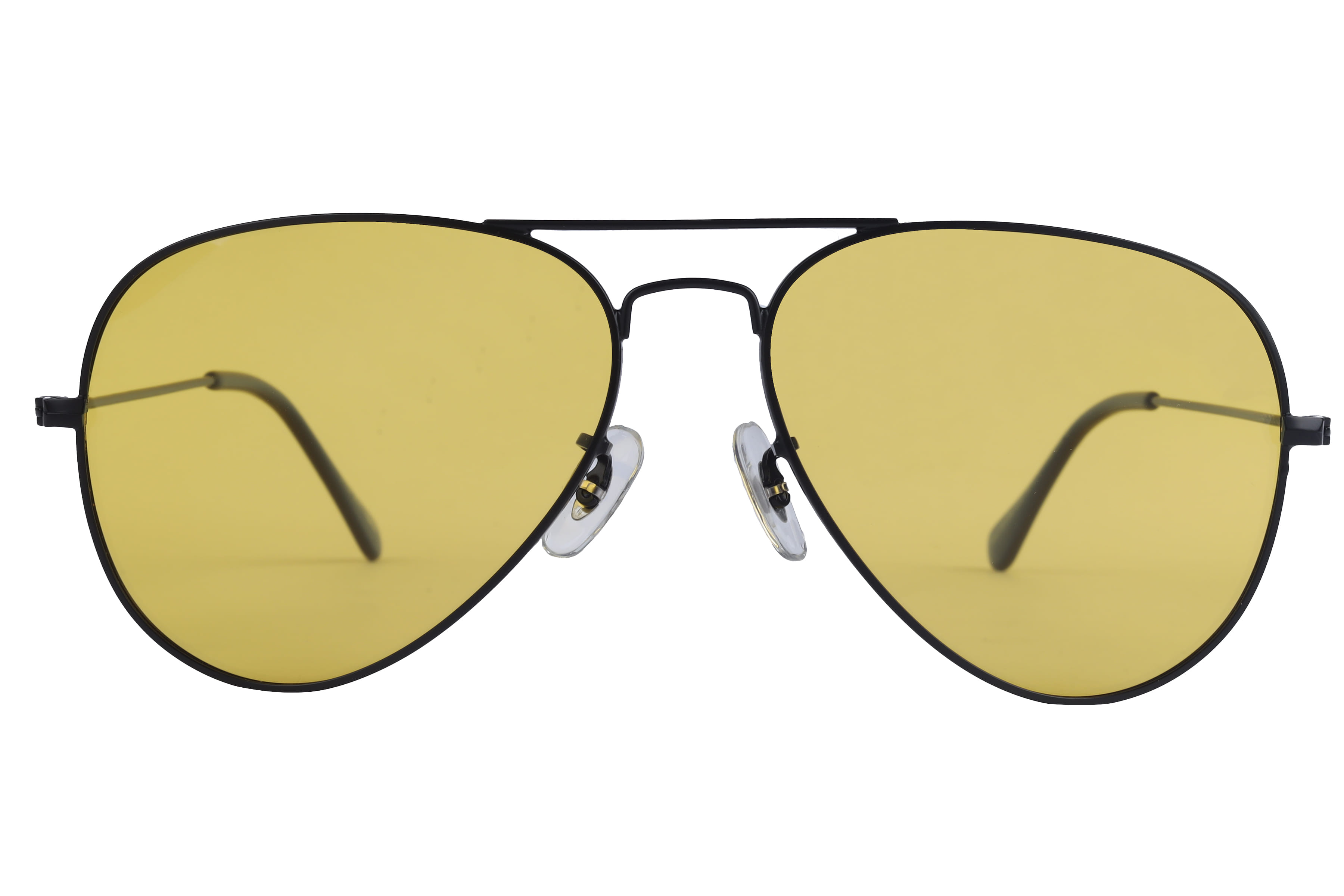 Inspira AK17019M Sunglass Matt Black Unisex Full Metal — Matt Black frame