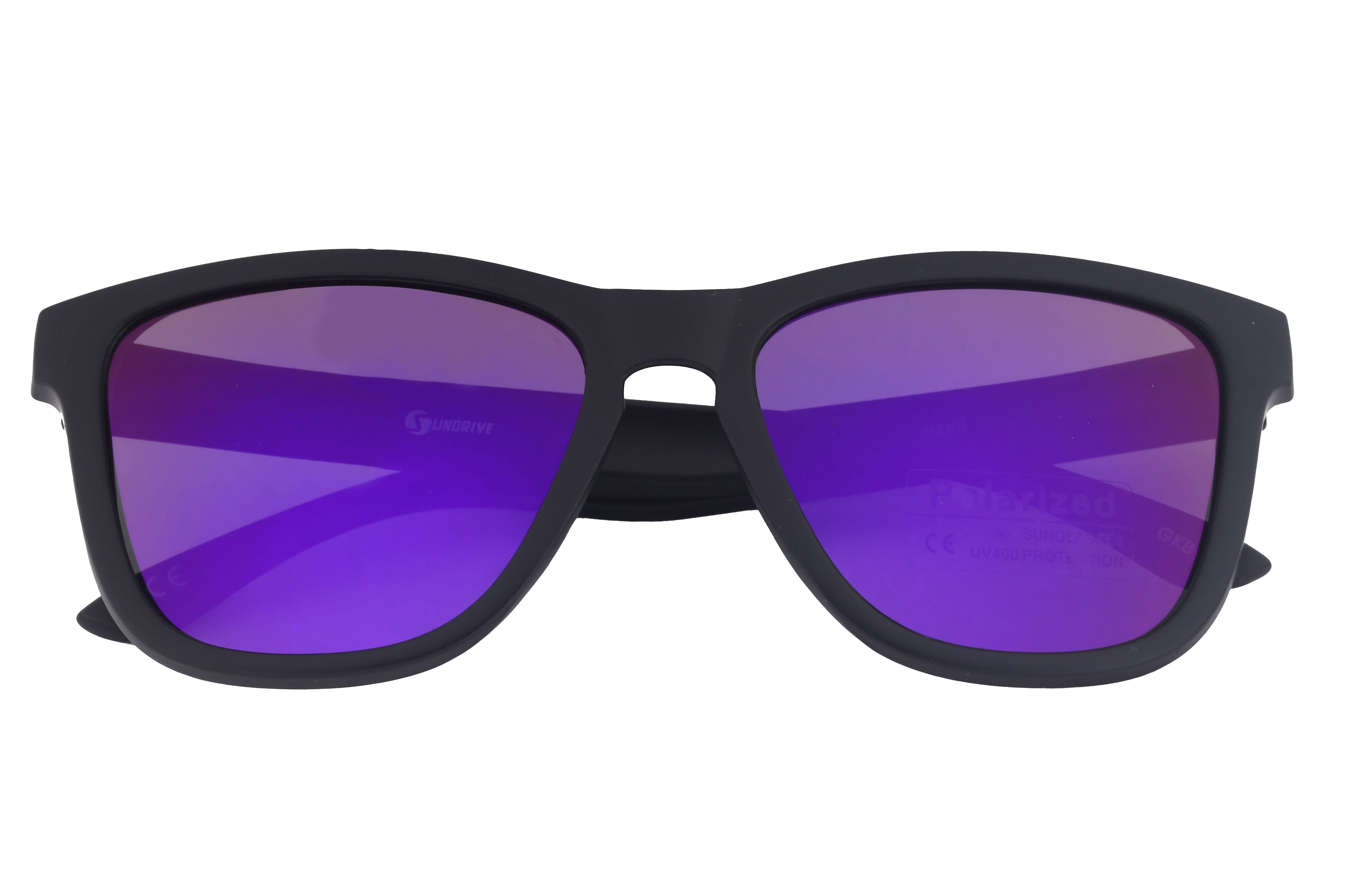 Inspira PL610 Sunglass Matt Black Male Full Shell Sunglass — Matt Black frame — view 4