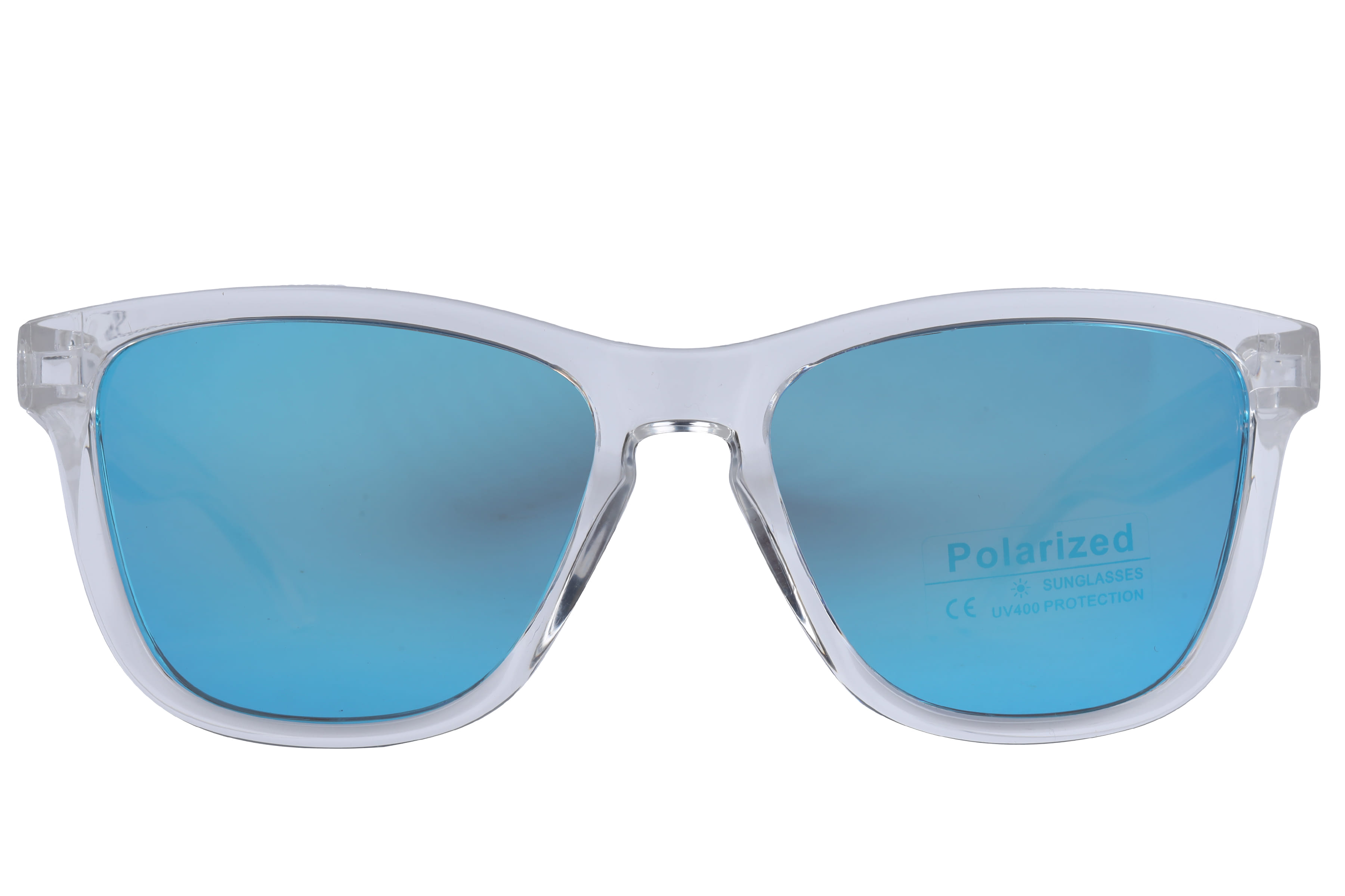 Inspira PL610 Sunglass Transparent Male Full Shell — Transparent frame