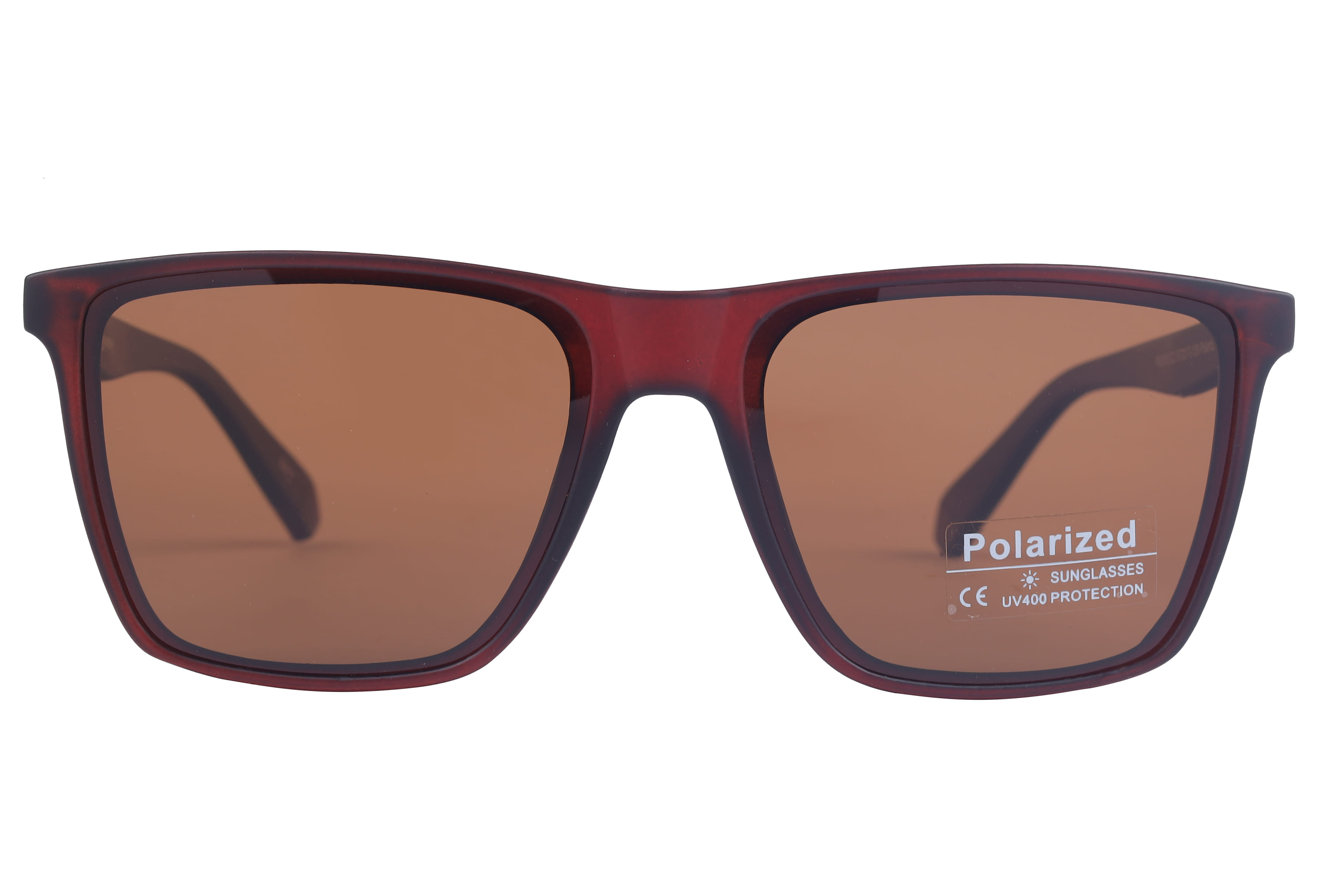 Inspira PL512 Sunglass Matt Brown Male Full Shell — Matt Brown frame