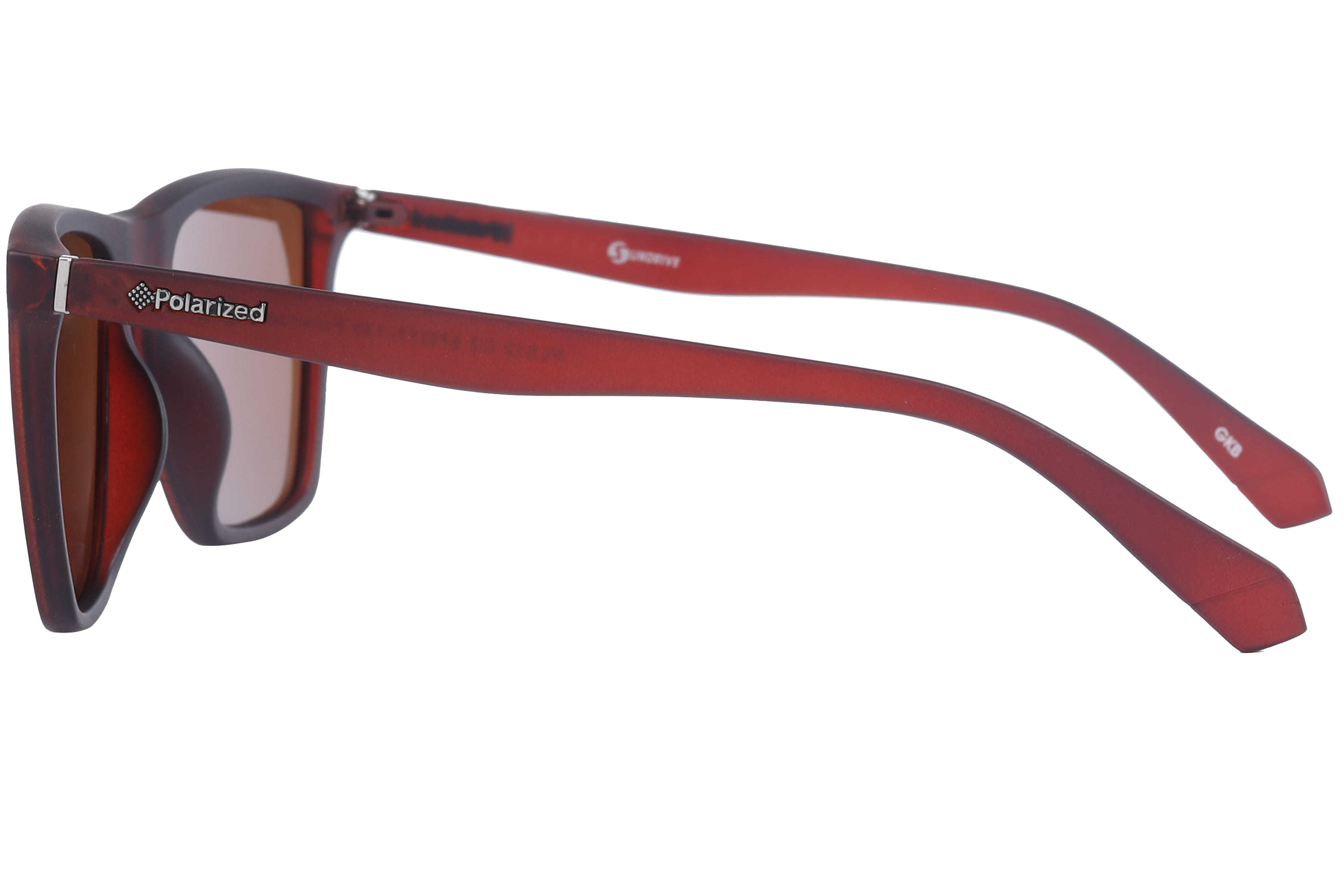 Inspira PL512 Sunglass Matt Brown Male Full Shell Sunglass — Matt Brown frame — view 3