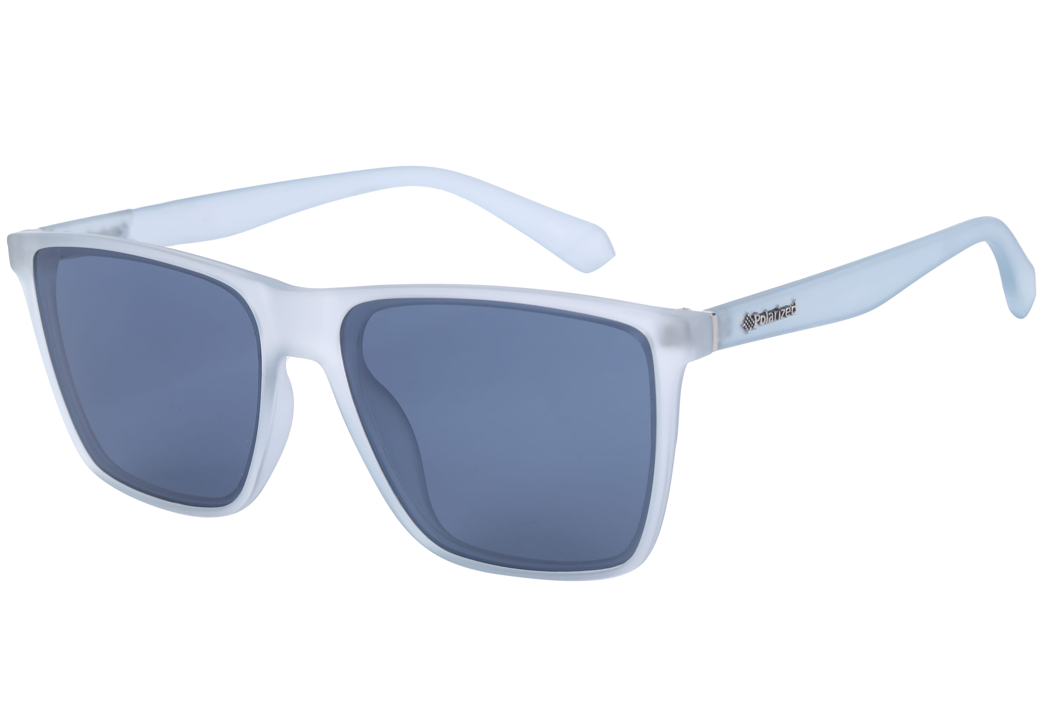 Inspira PL512 Sunglass Matt Transparent Male Full Shell — Matt Transparent frame