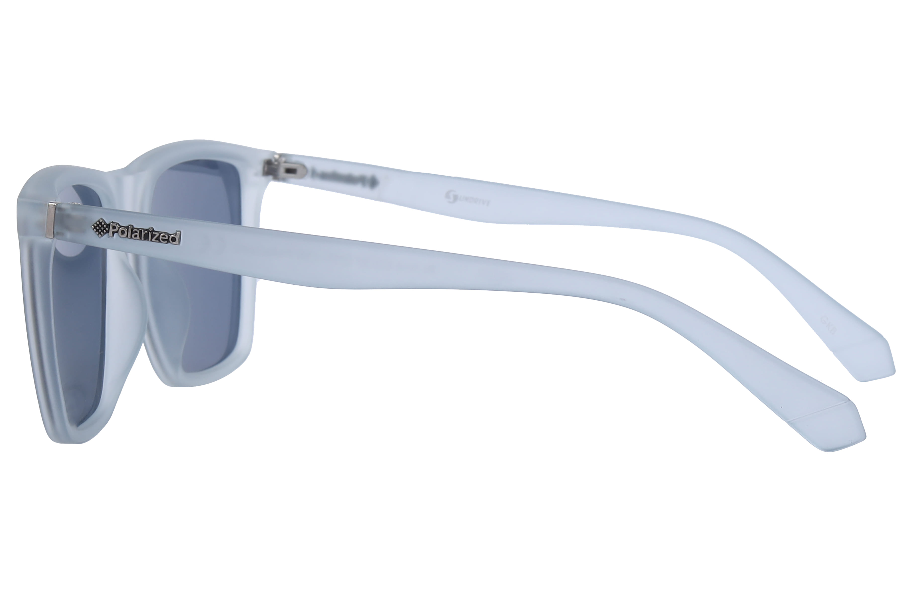 Inspira PL512 Sunglass Matt Transparent Male Full Shell Sunglass — Matt Transparent frame — view 2