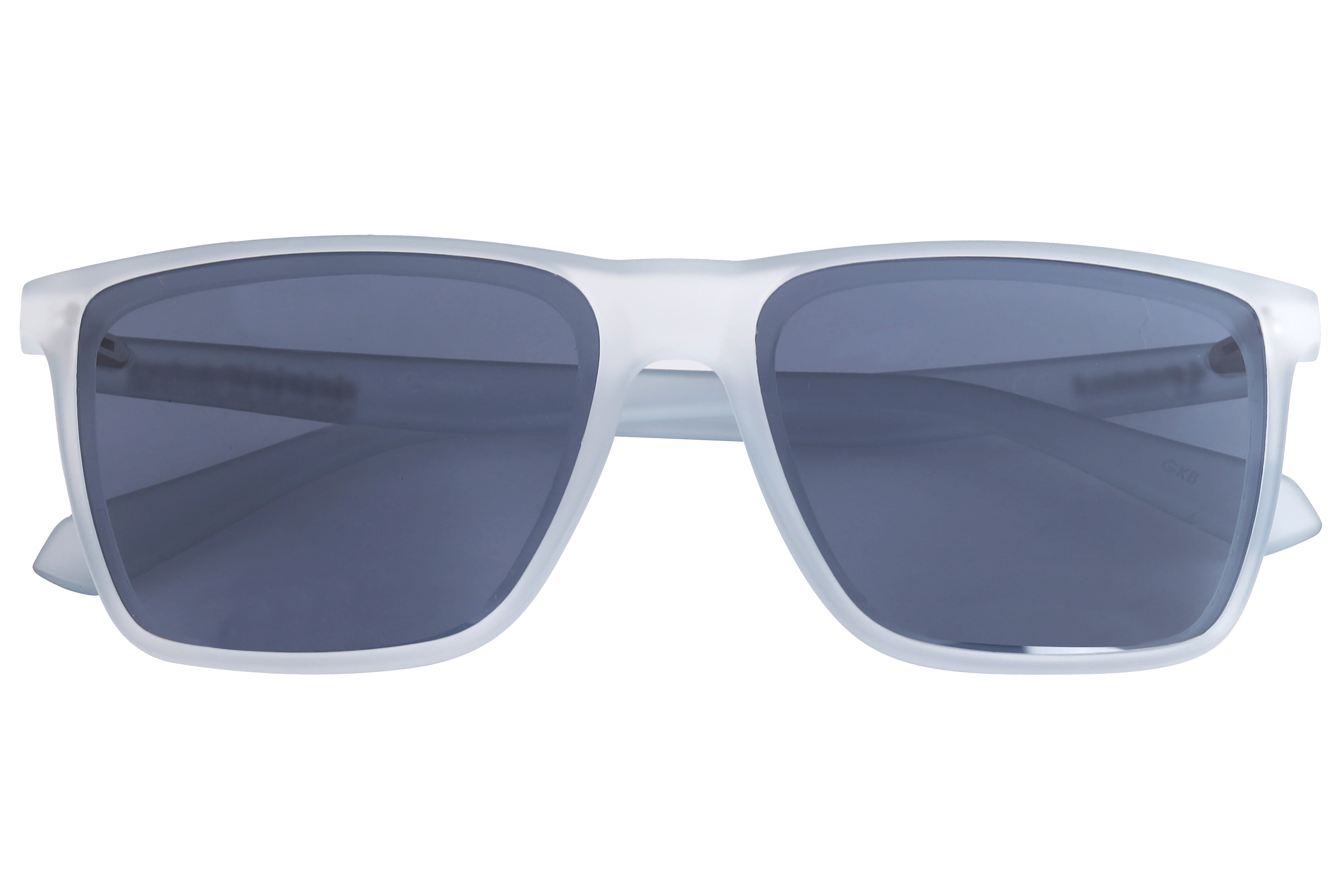 Inspira PL512 Sunglass Matt Transparent Male Full Shell Sunglass — Matt Transparent frame — view 3