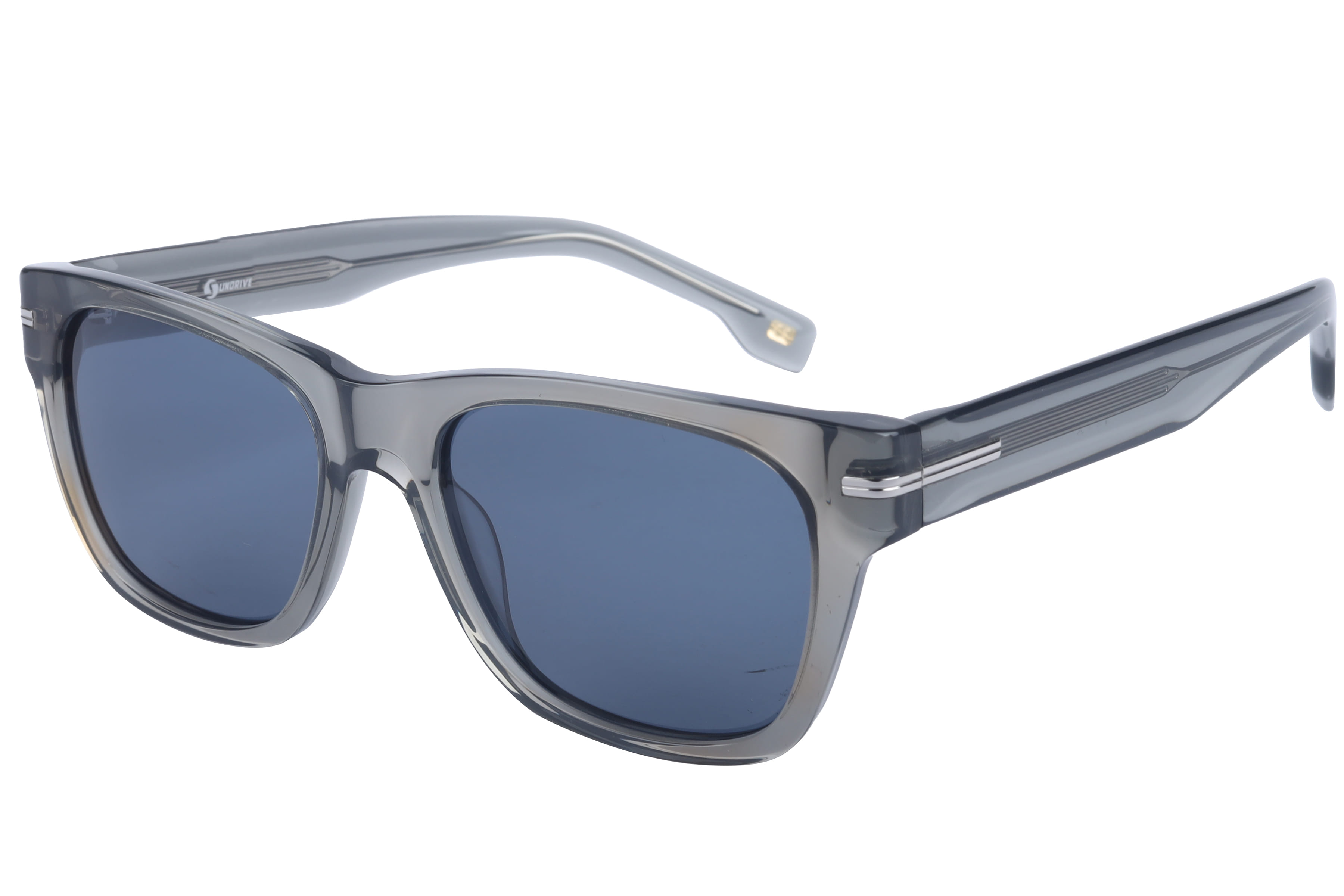 Inspira AT8668 Sunglass Transparent Grey Male Full Shell Sunglass — Transparent Grey frame — view 1