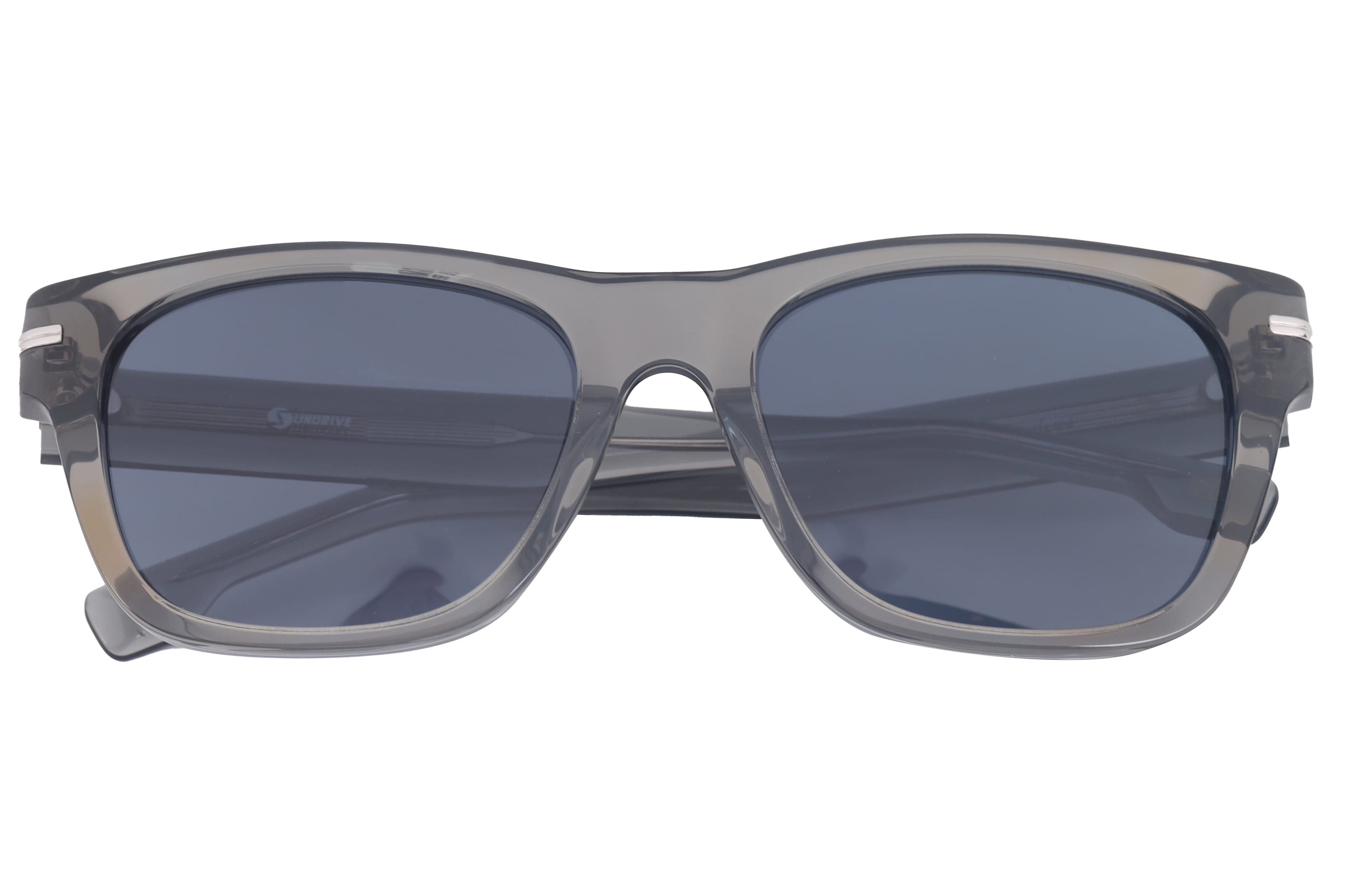 Inspira AT8668 Sunglass Transparent Grey Male Full Shell Sunglass — Transparent Grey frame — view 4