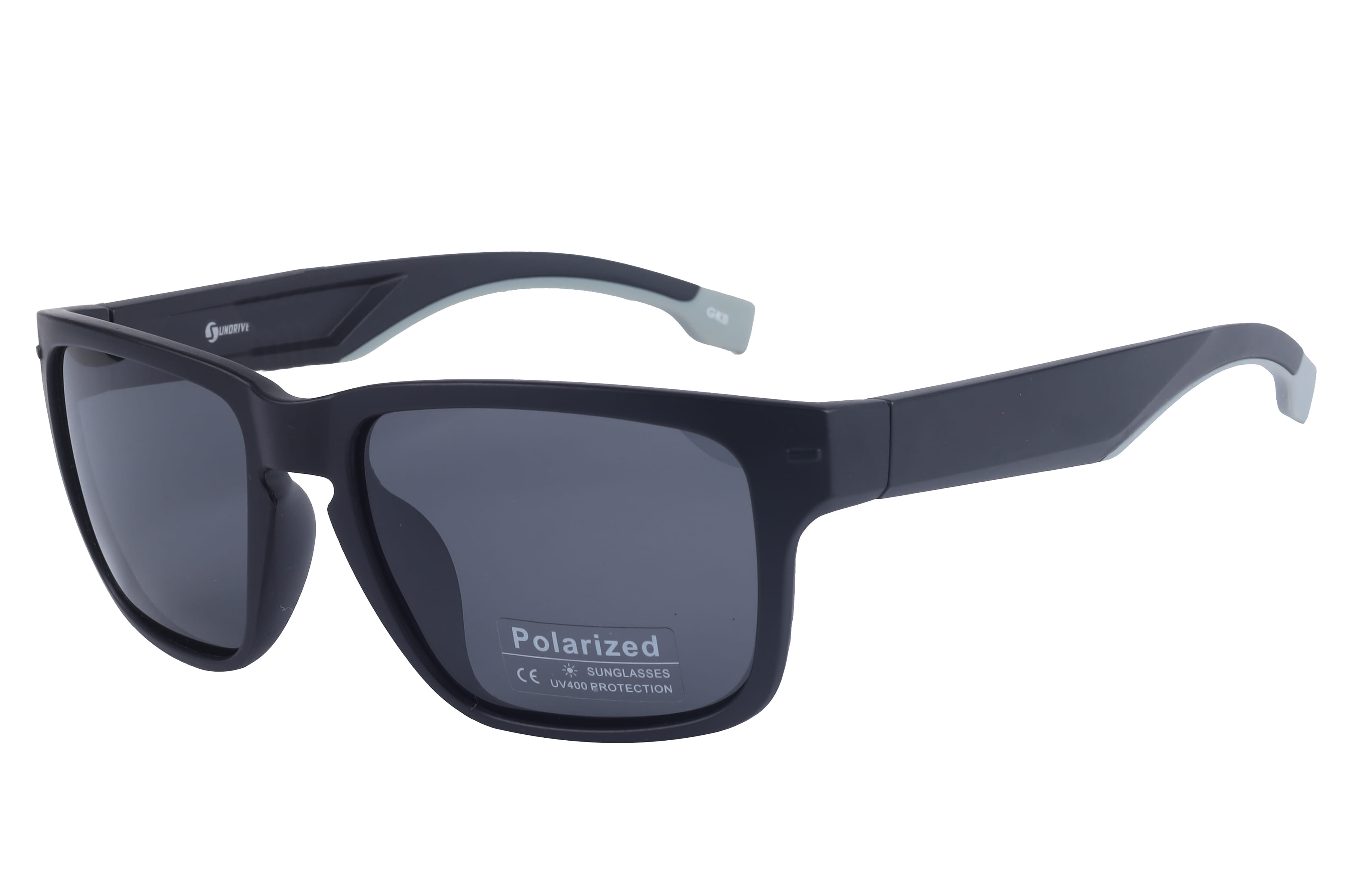 Inspira PTE2166 Sunglass Matt Black Male Full Shell Sunglass — view 1