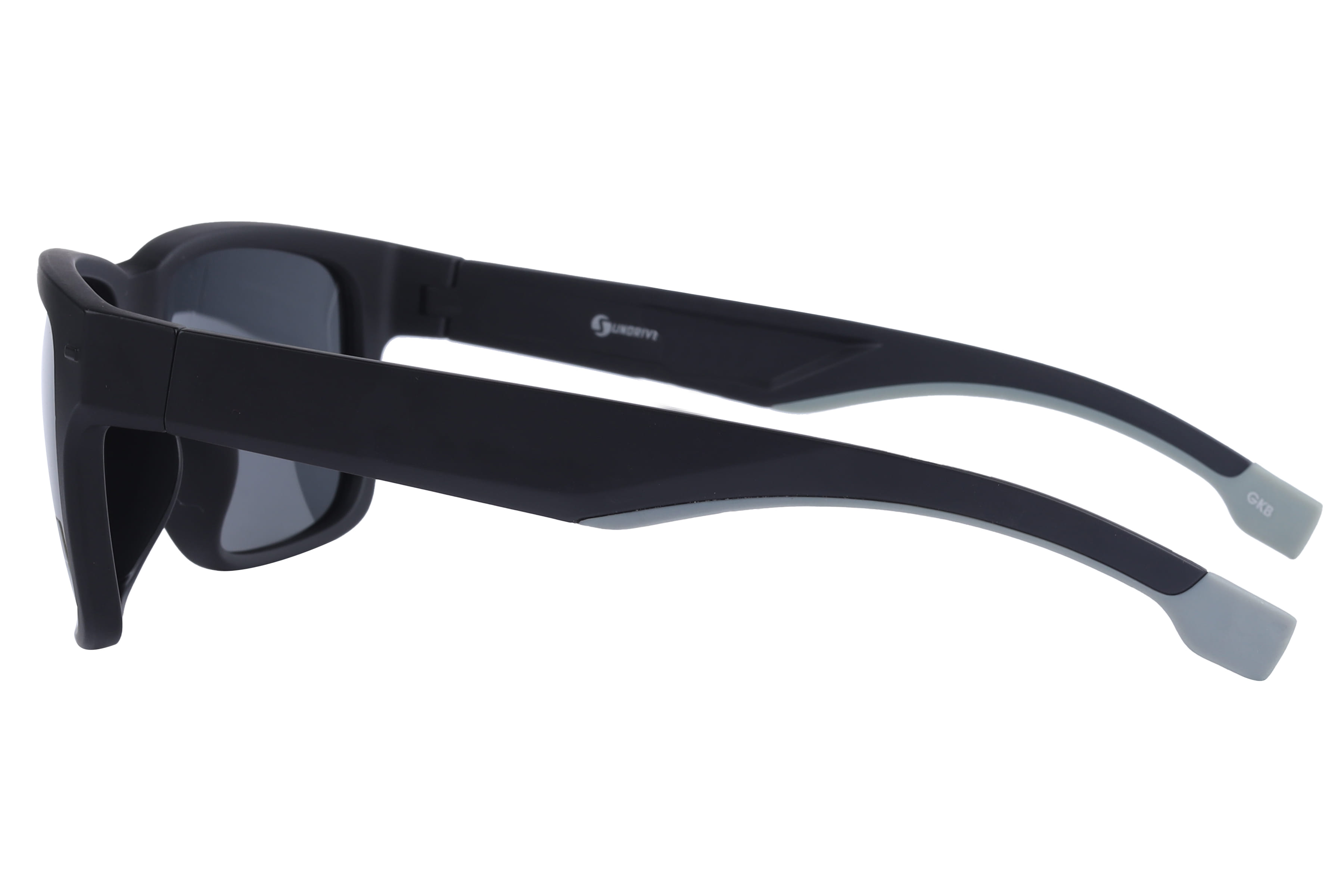 Inspira PTE2166 Sunglass Matt Black Male Full Shell Sunglass — view 3