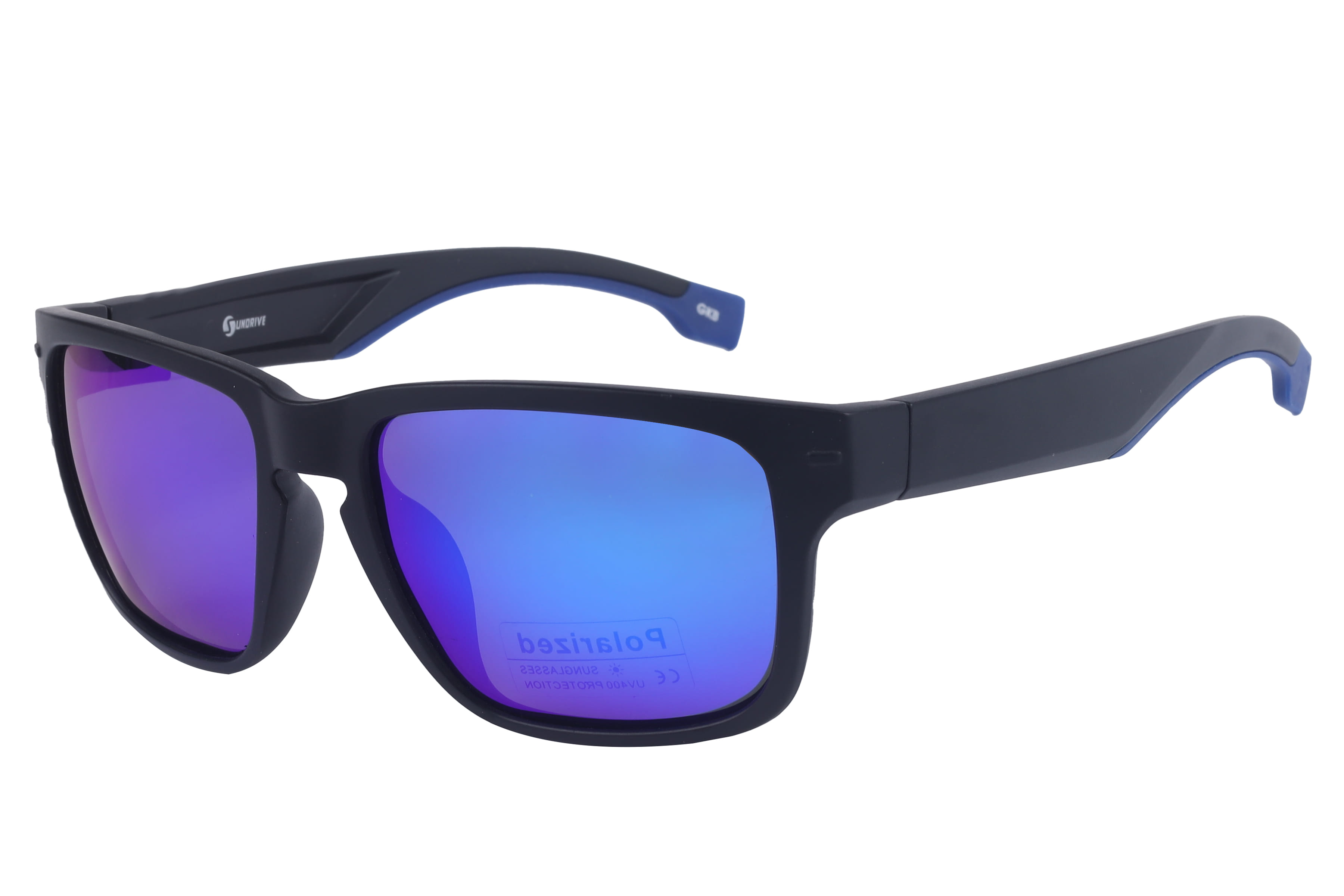 Inspira PTE2166 Sunglass Matt Black Male Full Shell Sunglass — Matt Black frame — view 1