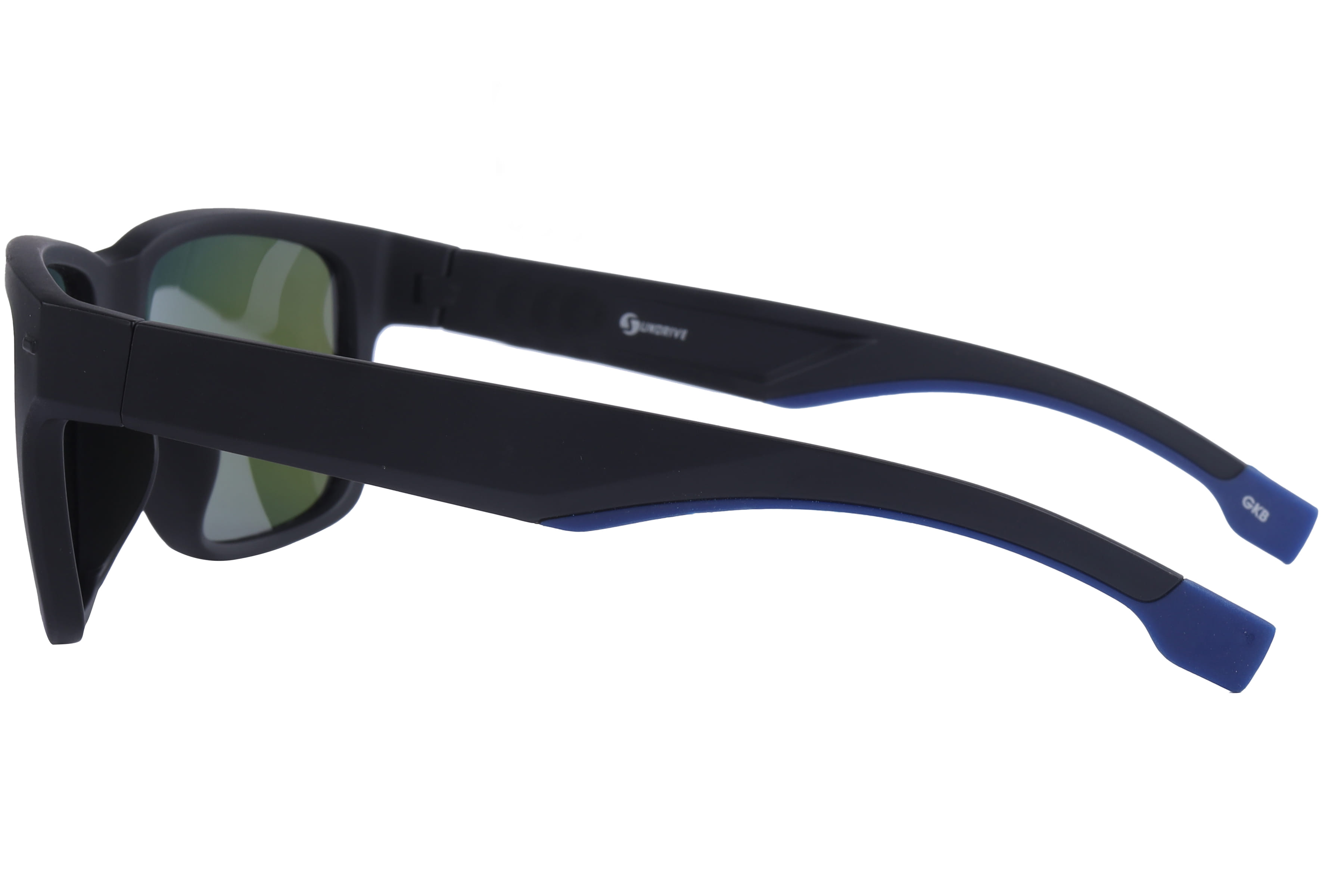 Inspira PTE2166 Sunglass Matt Black Male Full Shell Sunglass — Matt Black frame — view 3