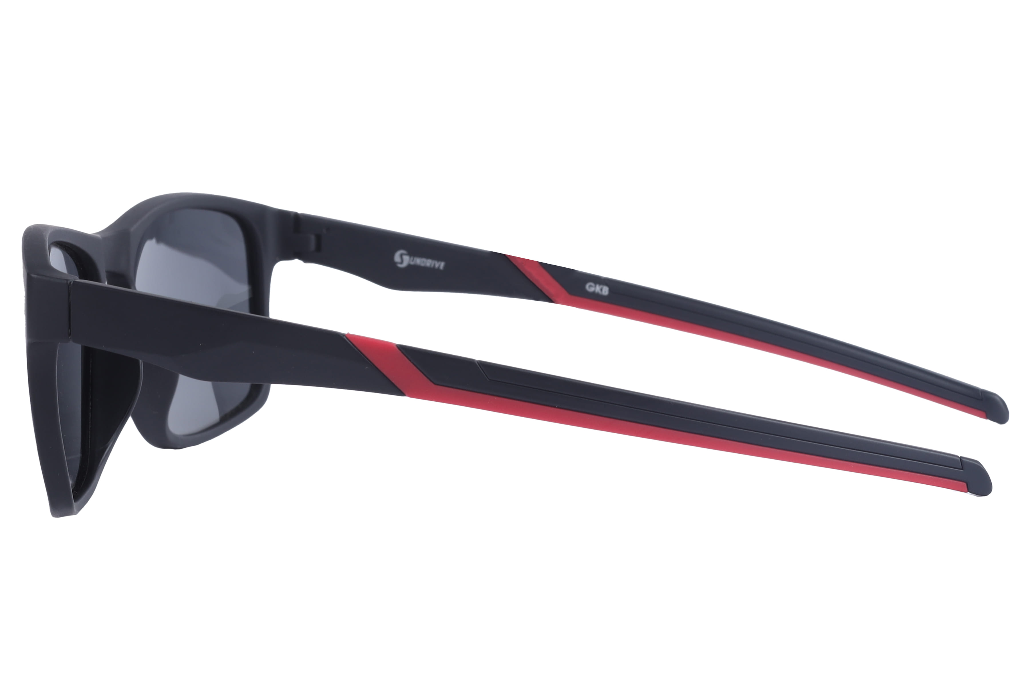 Inspira PTE2162 Sunglass Matt Black Male Full Shell Sunglass — Matt Black frame — view 2