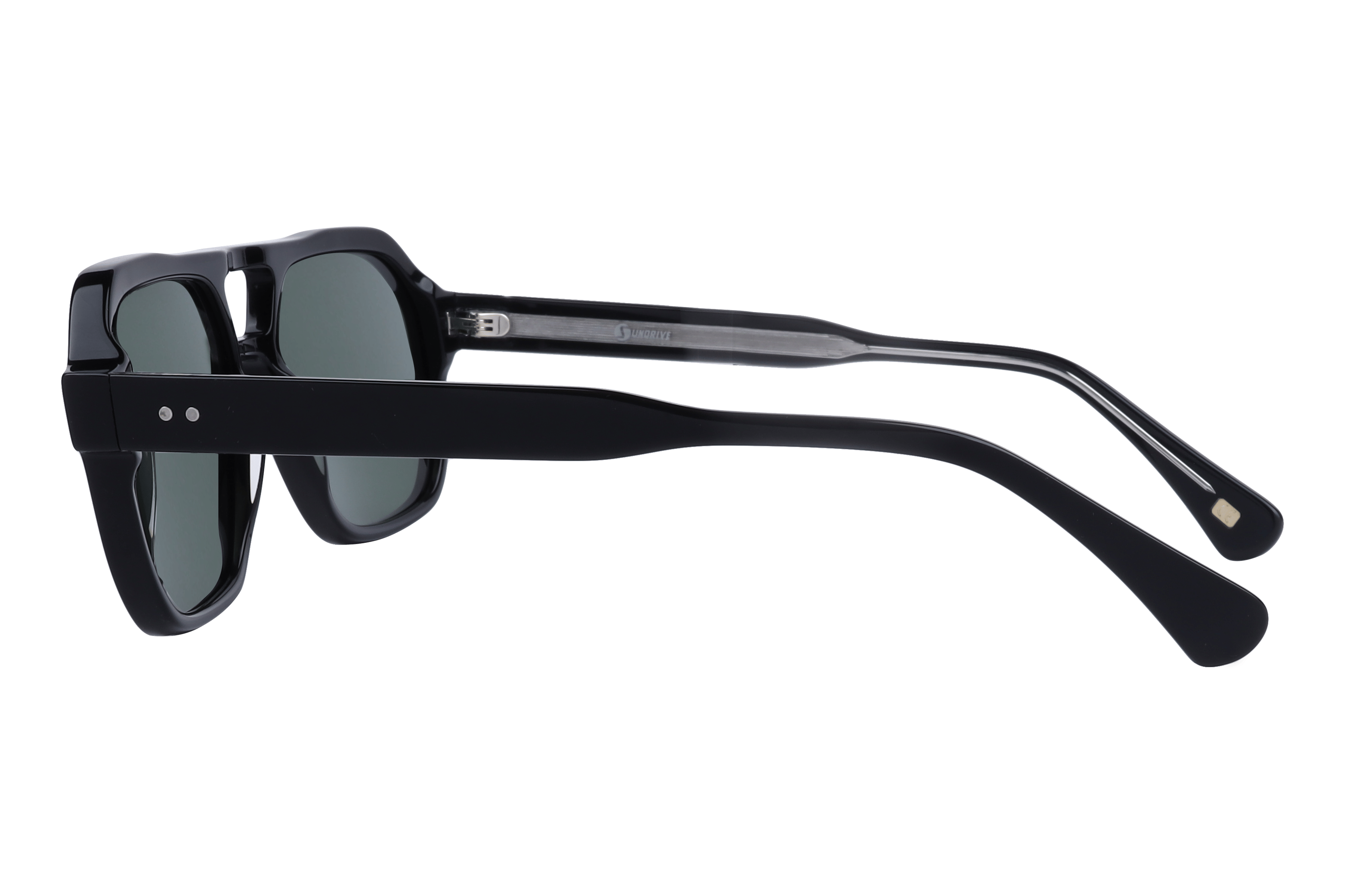 Inspira AT8464 Sunglass Black Male Full Shell Sunglass — view 3