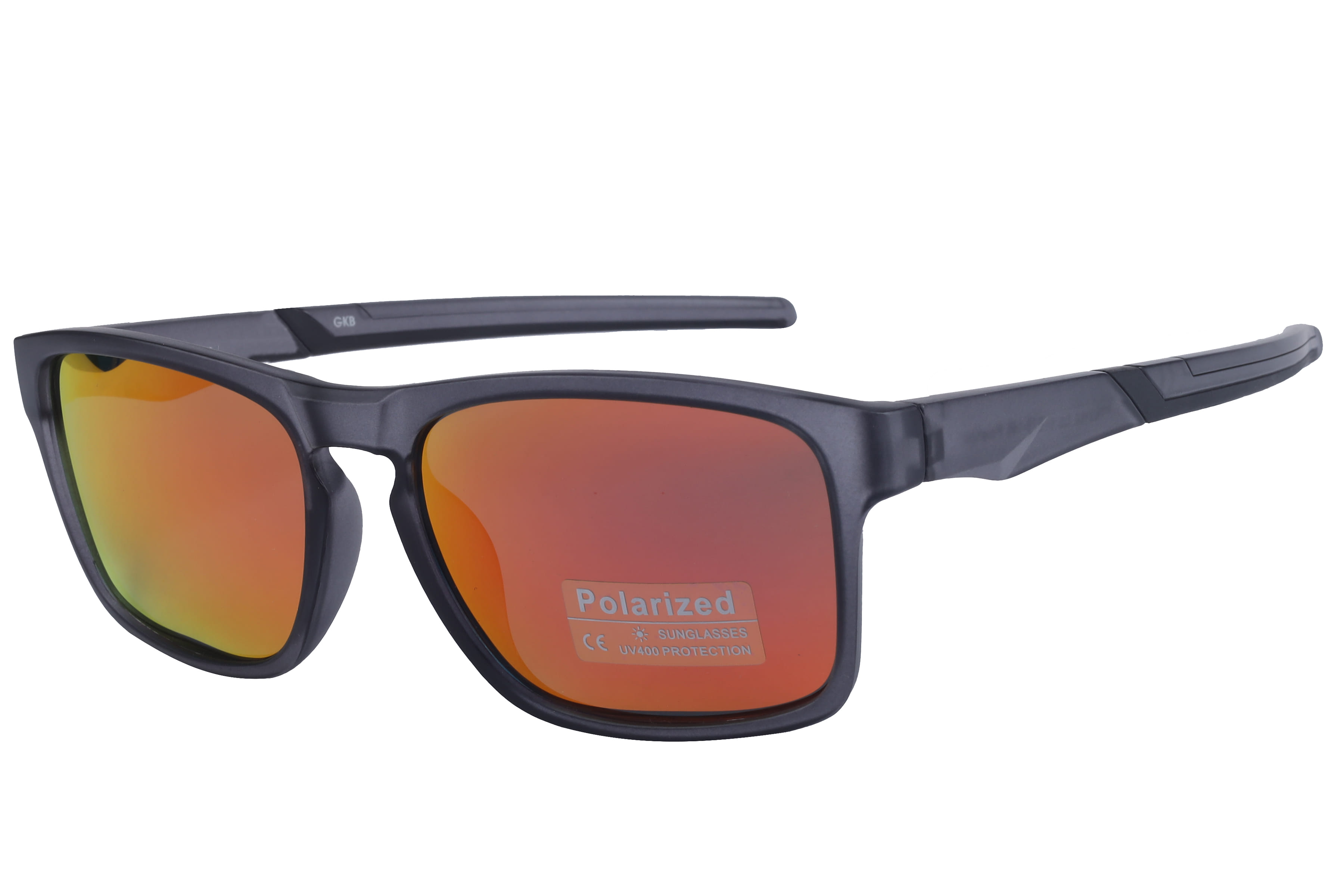 Inspira PTE2162 Sunglass Matt Grey Male Full Shell Sunglass — view 1