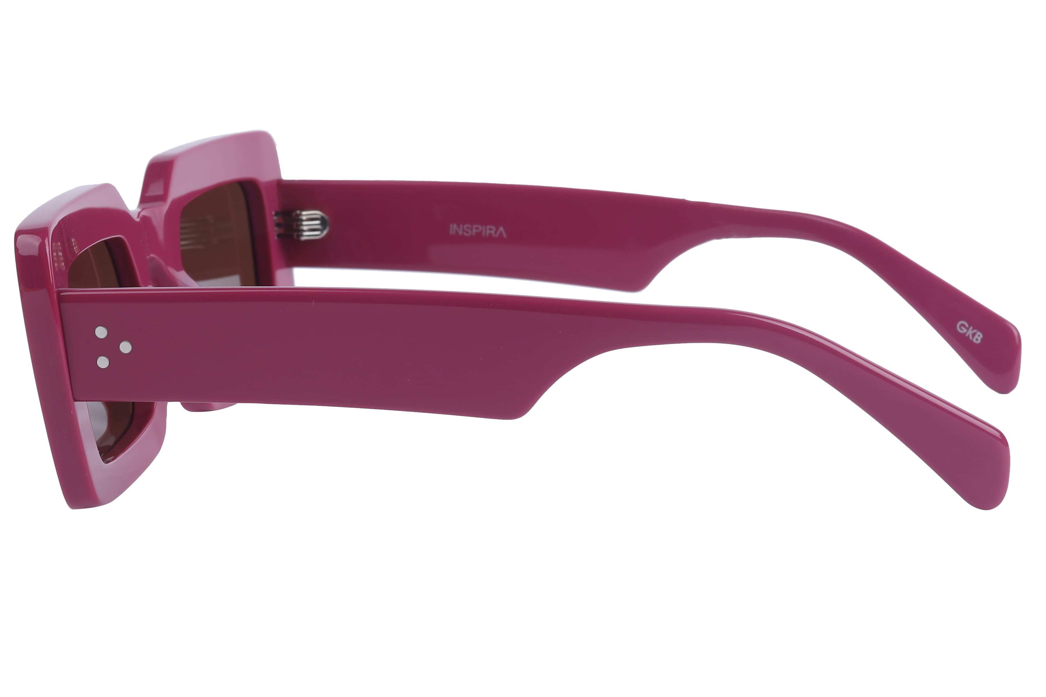 Inspira AT8693 Sunglass Violet Unisex Full Shell Sunglass — Violet frame — view 3