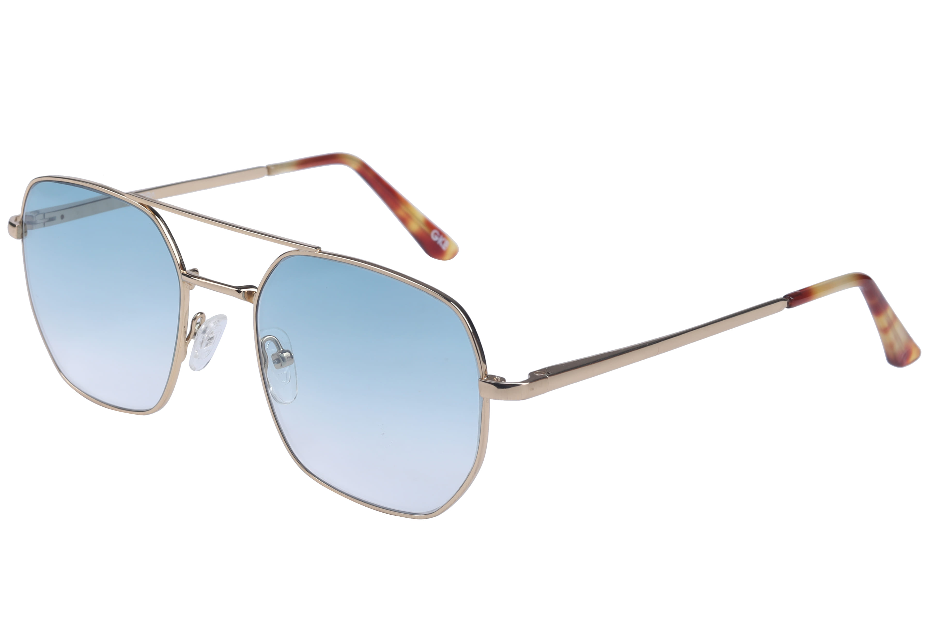 Inspira 14029 Sunglass Gold Male Full Metal Sunglass — Gold frame — view 1