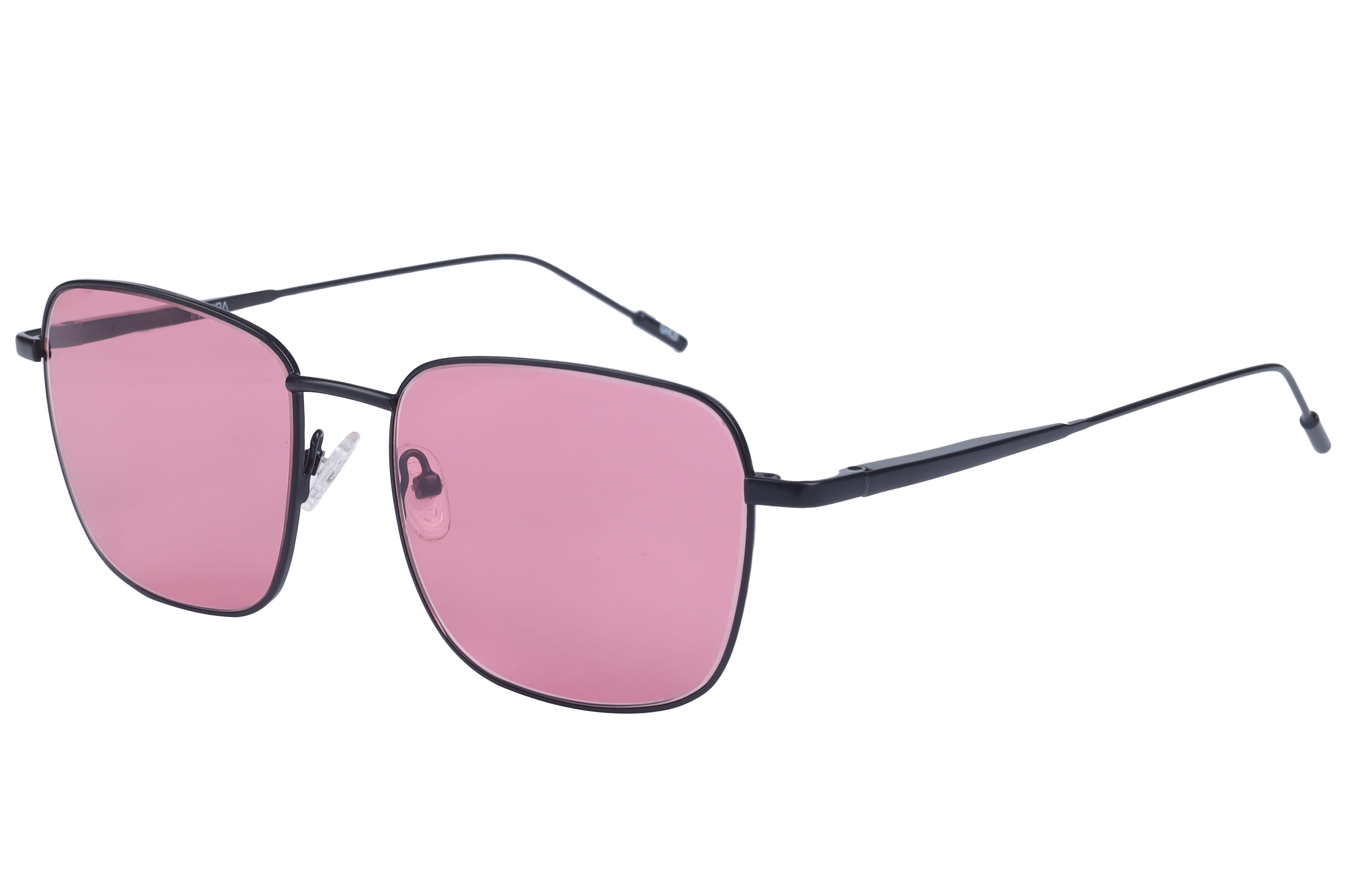 Inspira 14018 Sunglass Matt Black Unisex Full Metal Sunglass — Matt Black frame — view 1