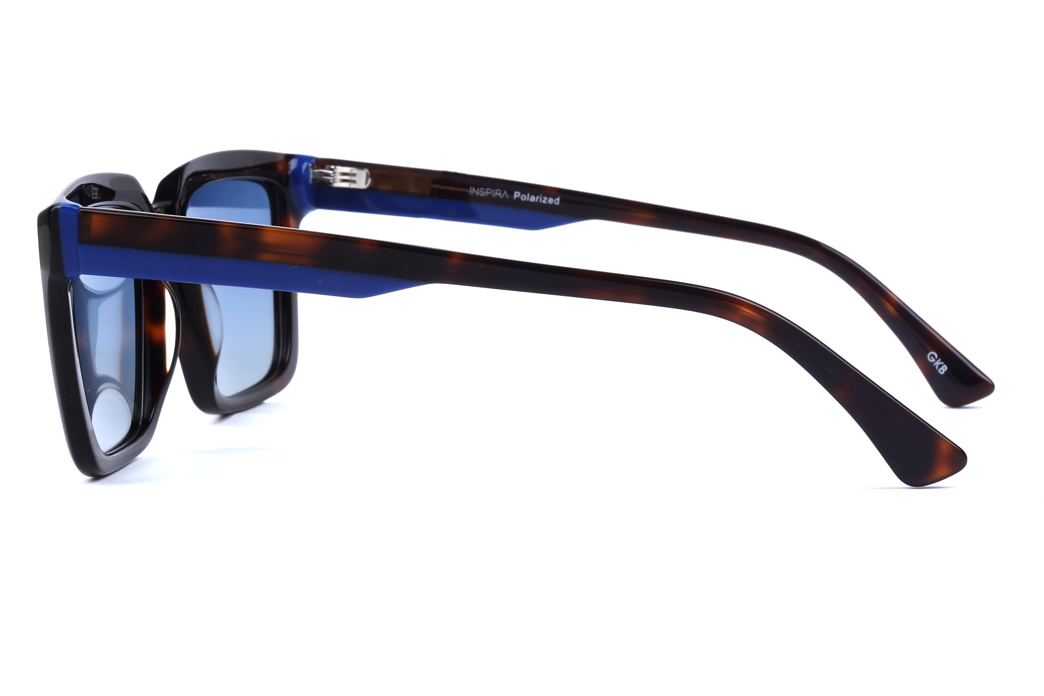 Inspira BAF2025L Sunglass Havana Male Full Shell Sunglass — Havana frame — view 3