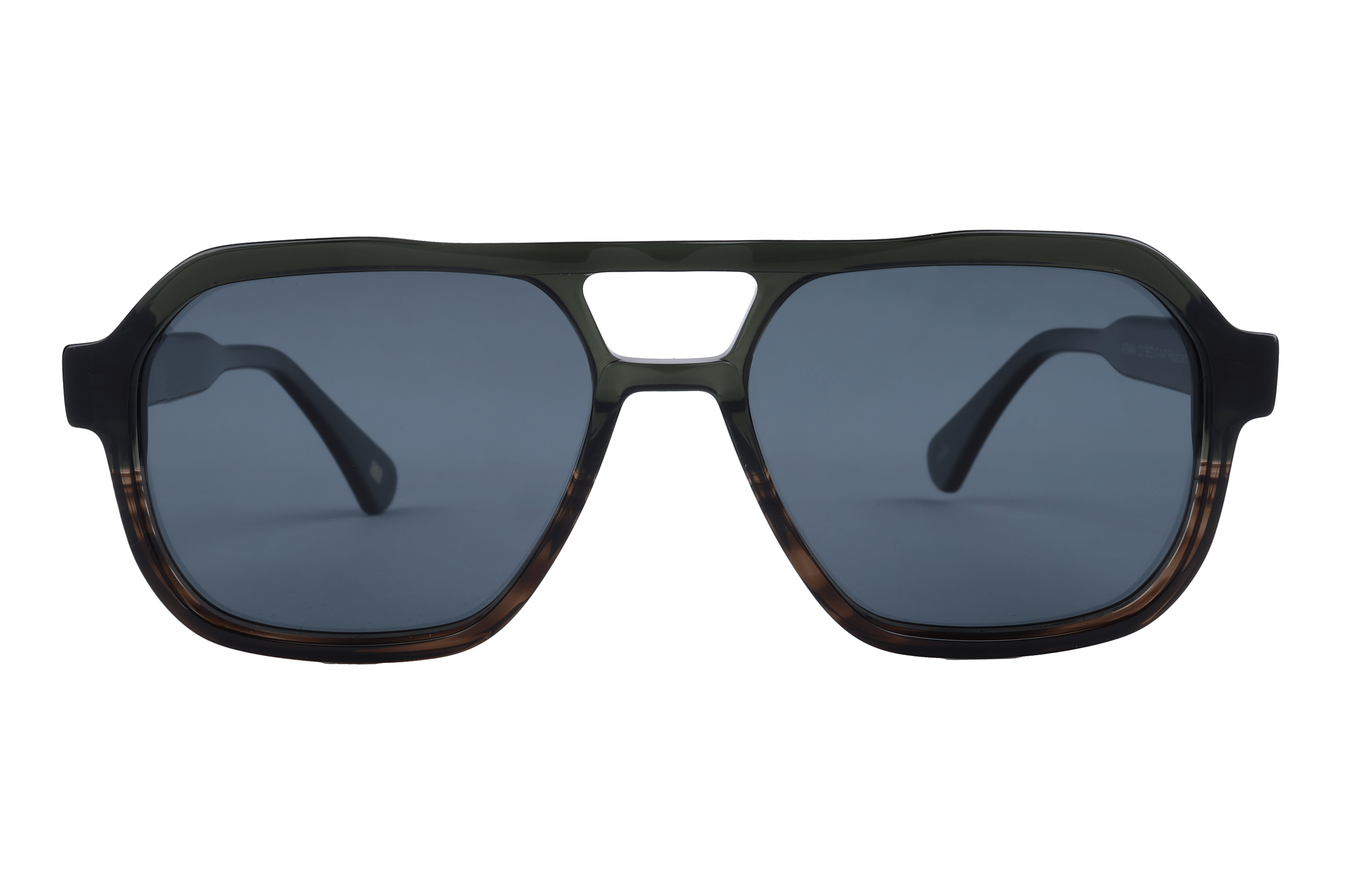 Inspira AT8464 Sunglass Olive Male Full Shell Sunglass — Olive frame — view 2