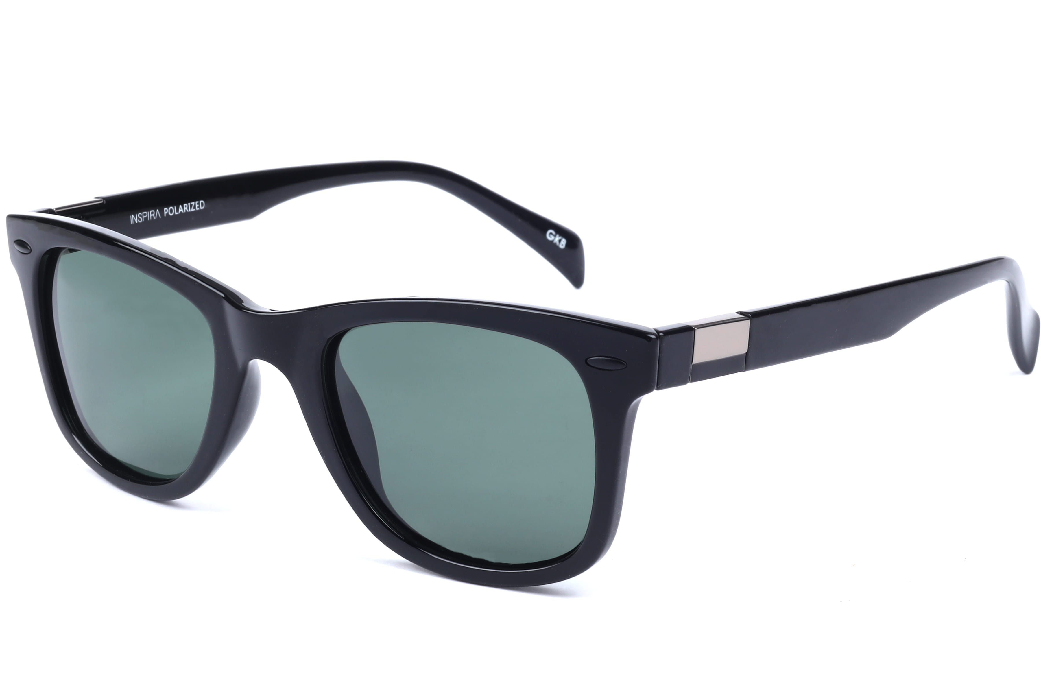 Inspira INS 1053 Sunglass Black Male Full Shell — Black frame