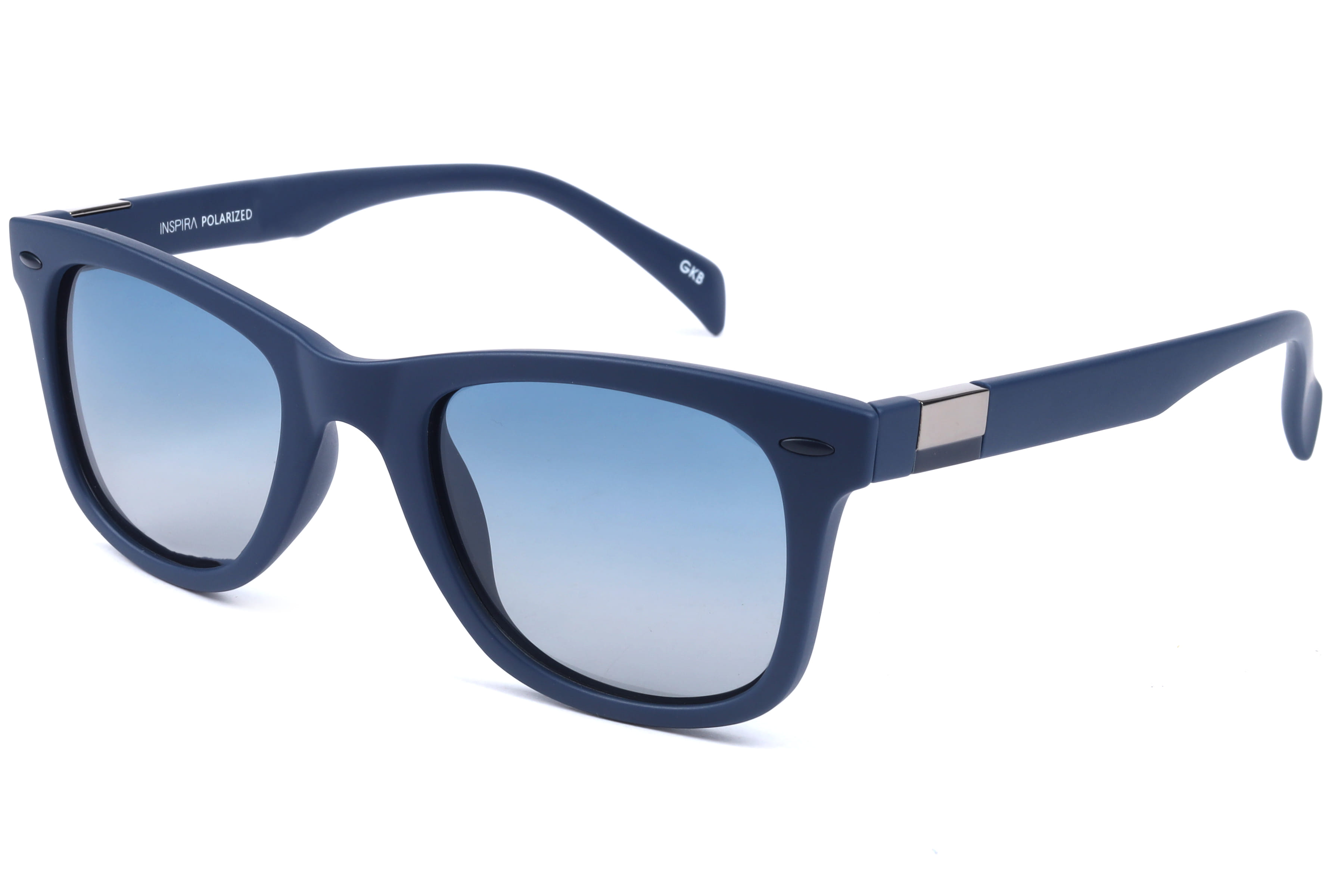 Inspira INS 1053 Sunglass Matt Blue Male Full Shell — Matt Blue frame
