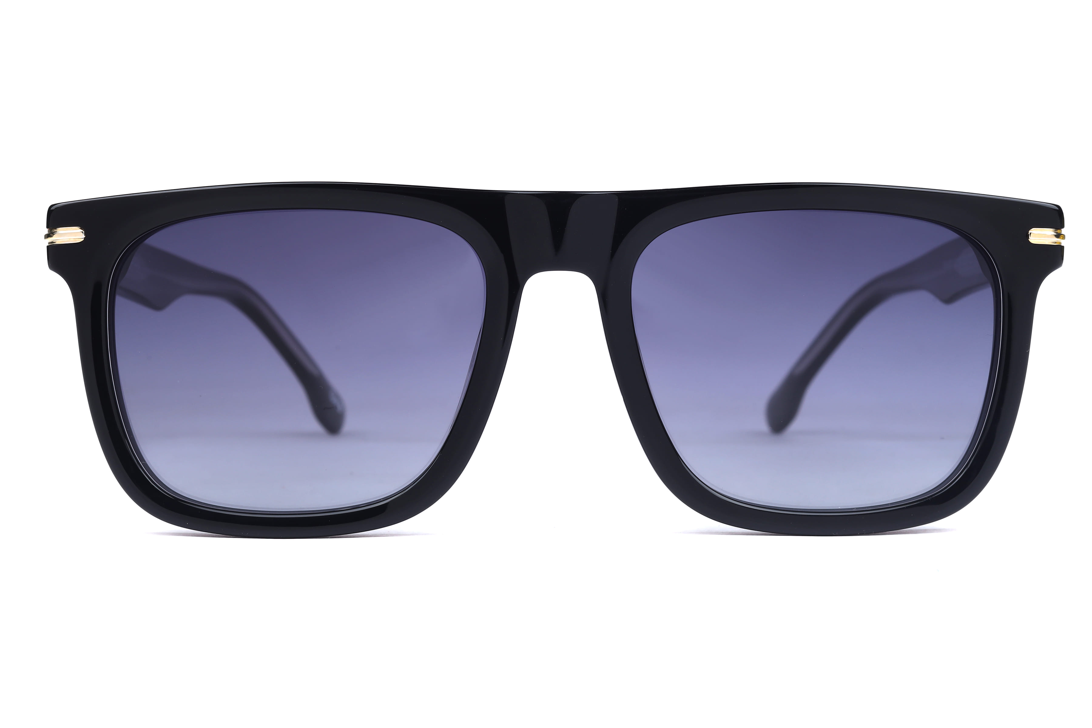 Inspira T91027 Sunglass Black Male Full Shell — Black frame