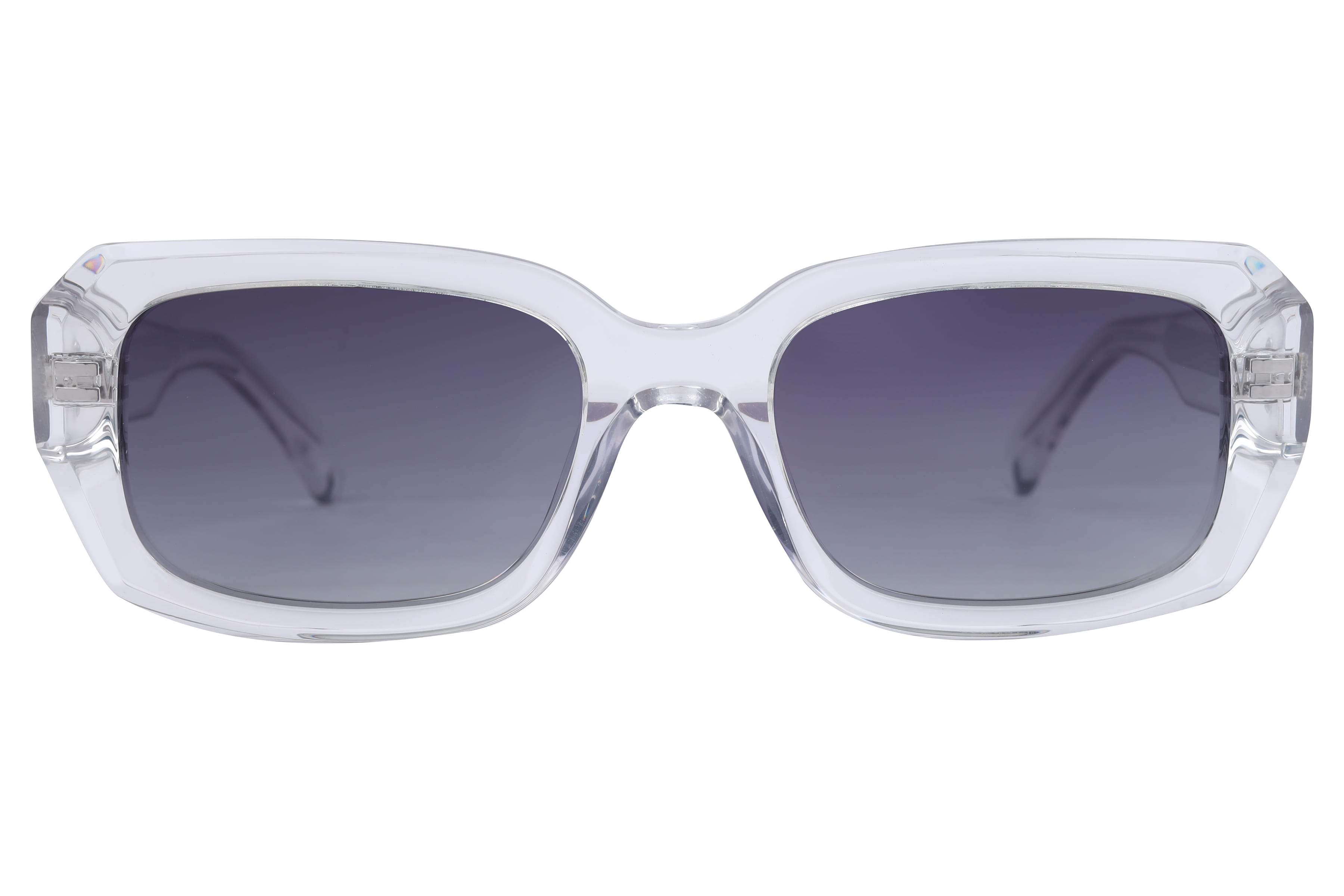 Inspira T91042 Sunglass Transparent Unisex Full Shell — Transparent frame