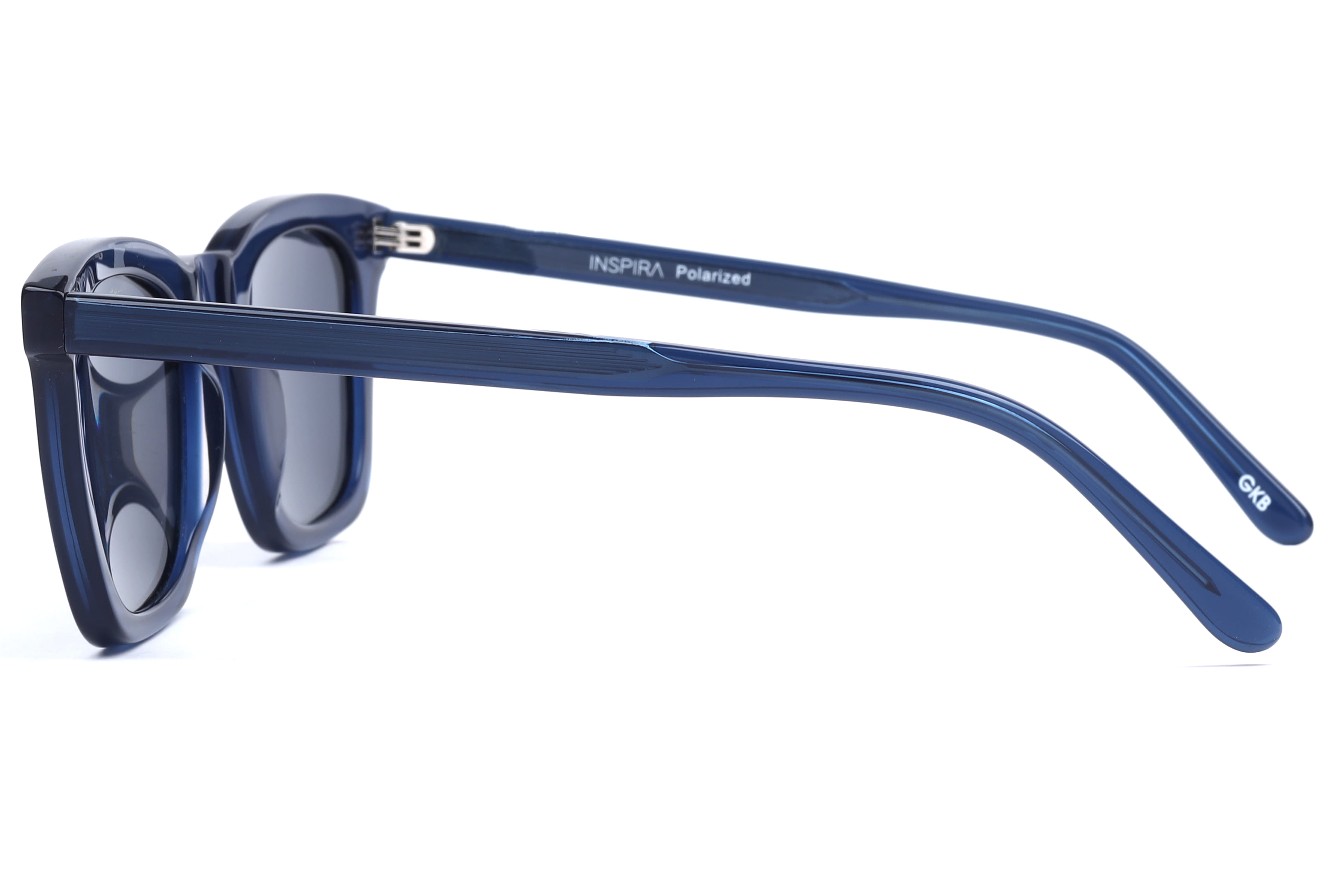 Inspira VS6541 Sunglass Blue Male Full Shell Sunglass — Blue frame — view 3