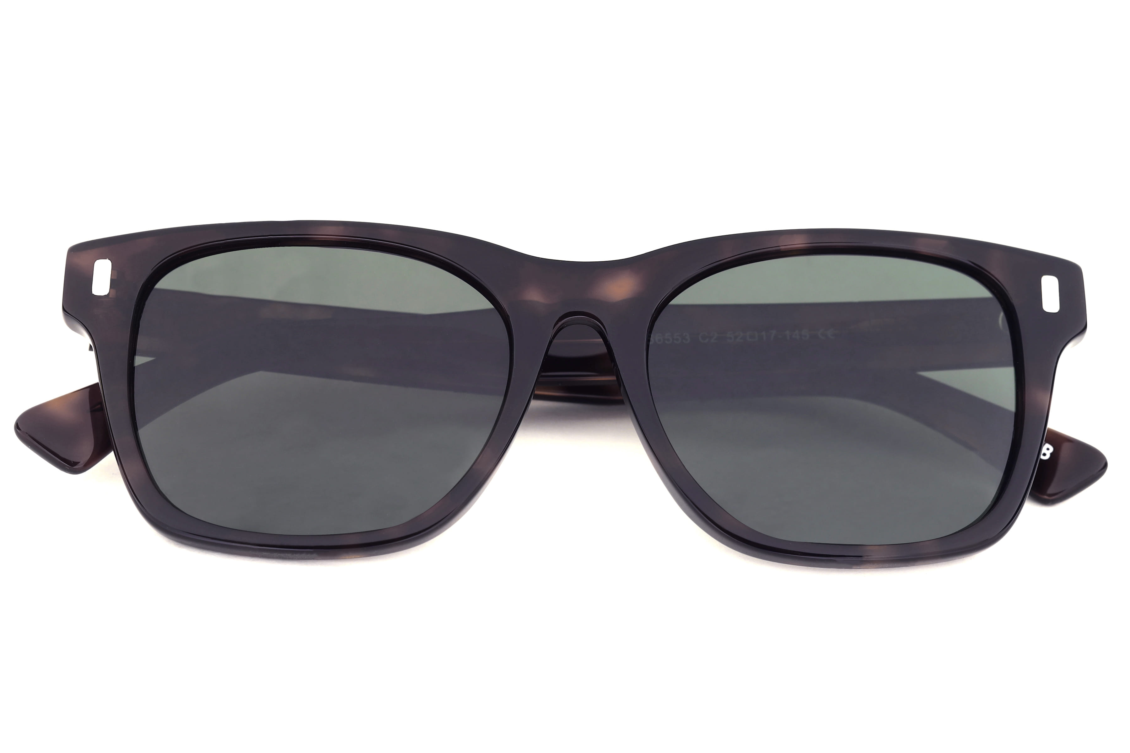 Inspira VS6553 Sunglass Havana Male Full Shell Sunglass — Havana frame — view 3