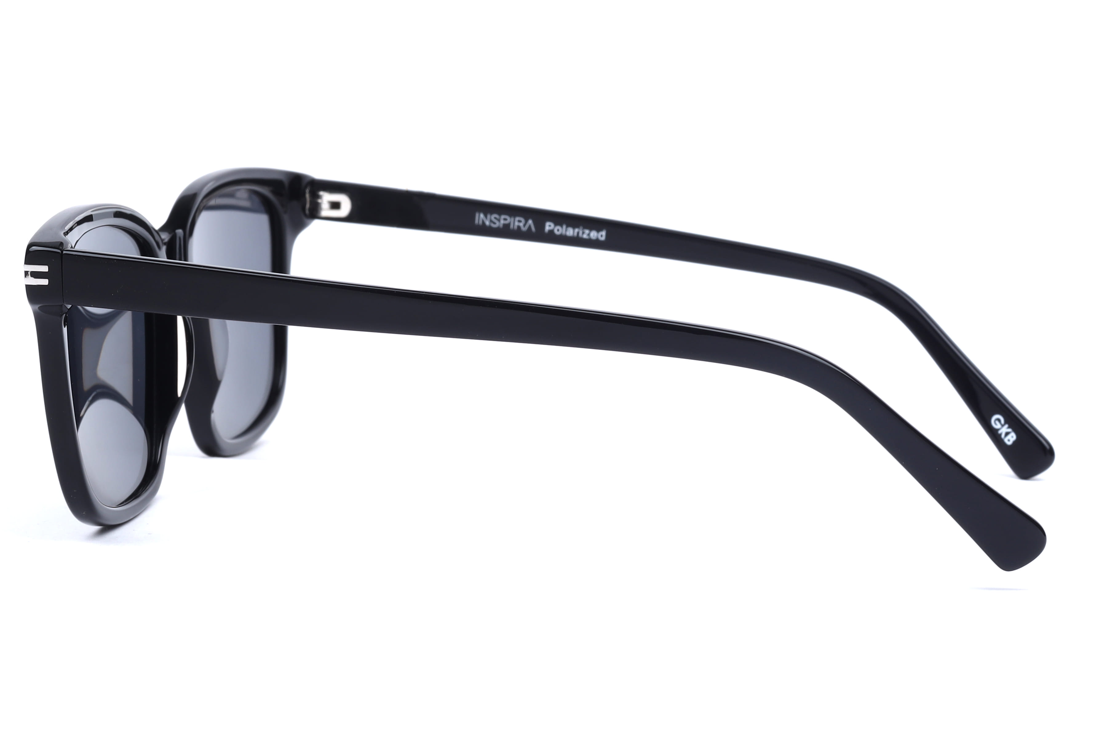 Inspira VS6564 Sunglass Black Male Full Shell Sunglass — Black frame — view 2