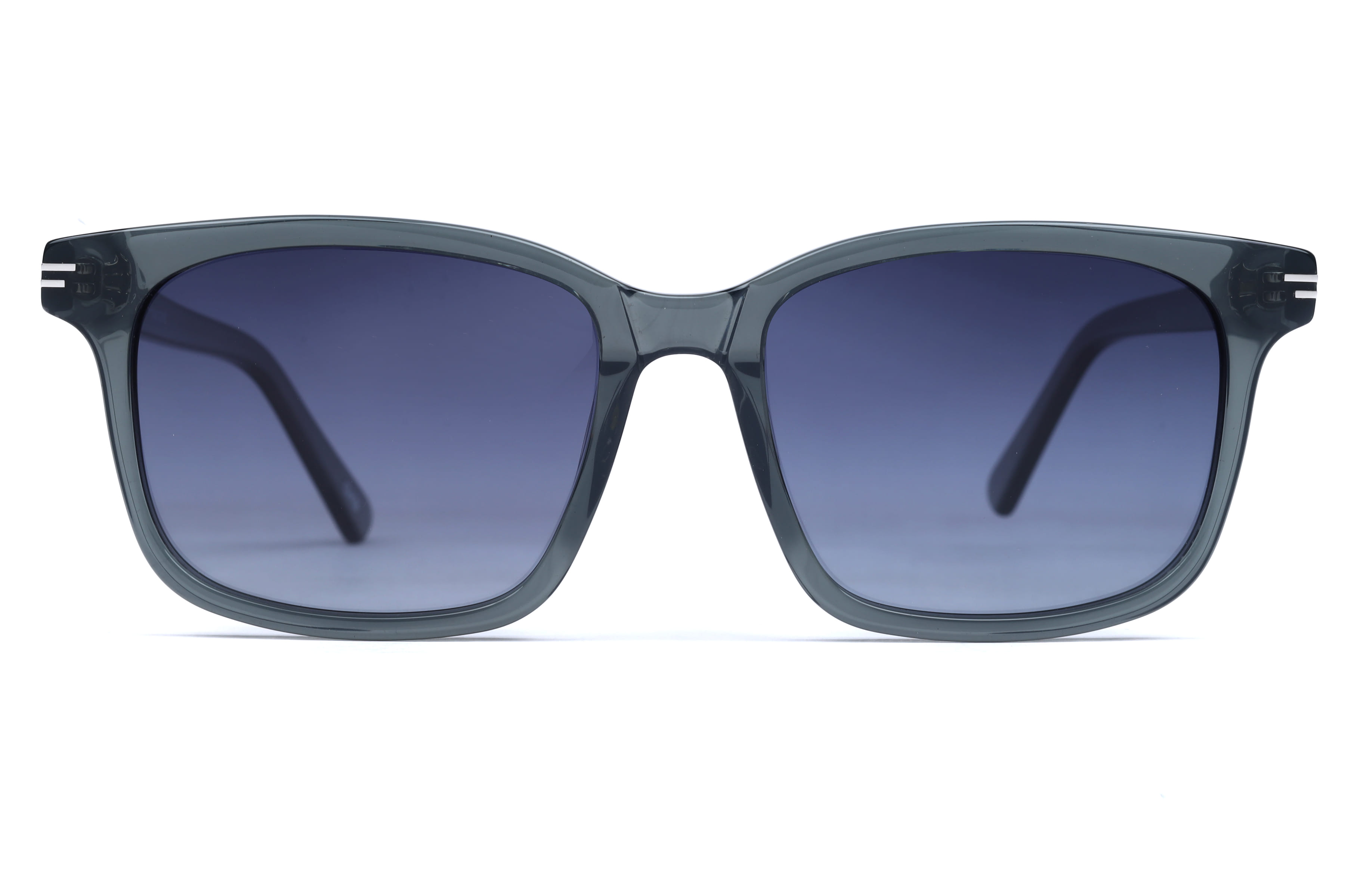Inspira VS6564 Sunglass Transparent Grey Male Full Shell — Transparent Grey frame