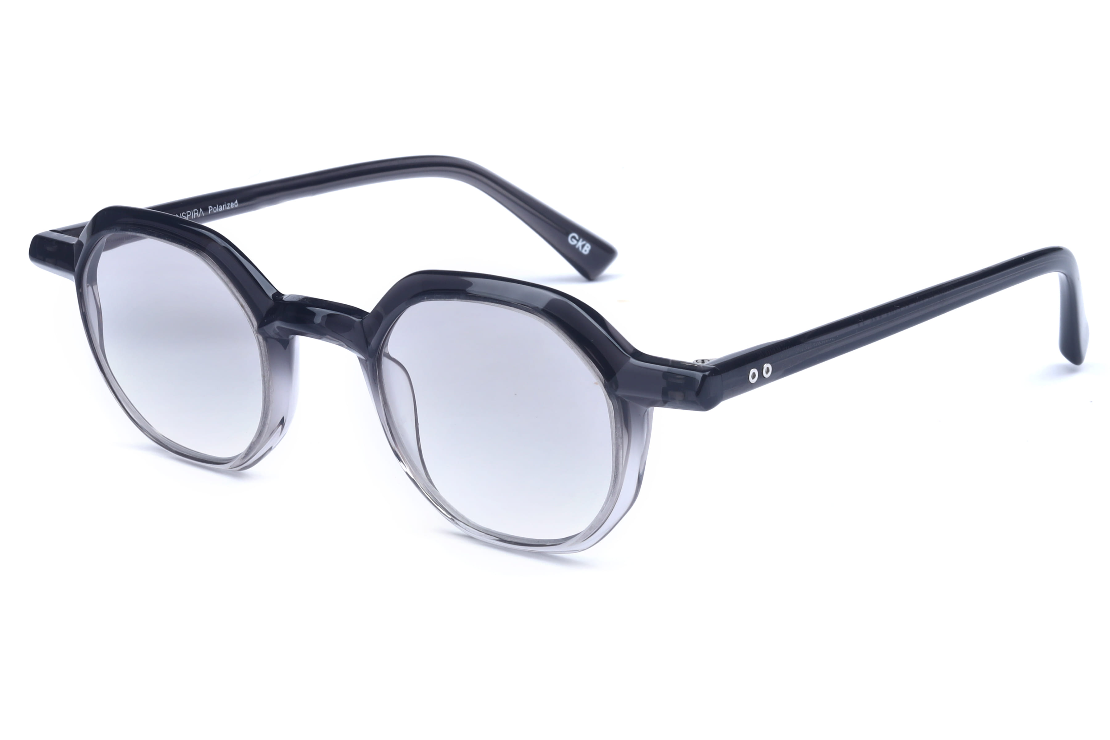 Inspira VS6570 Sunglass Transparent Grey Unisex Full Shell Sunglass — view 7