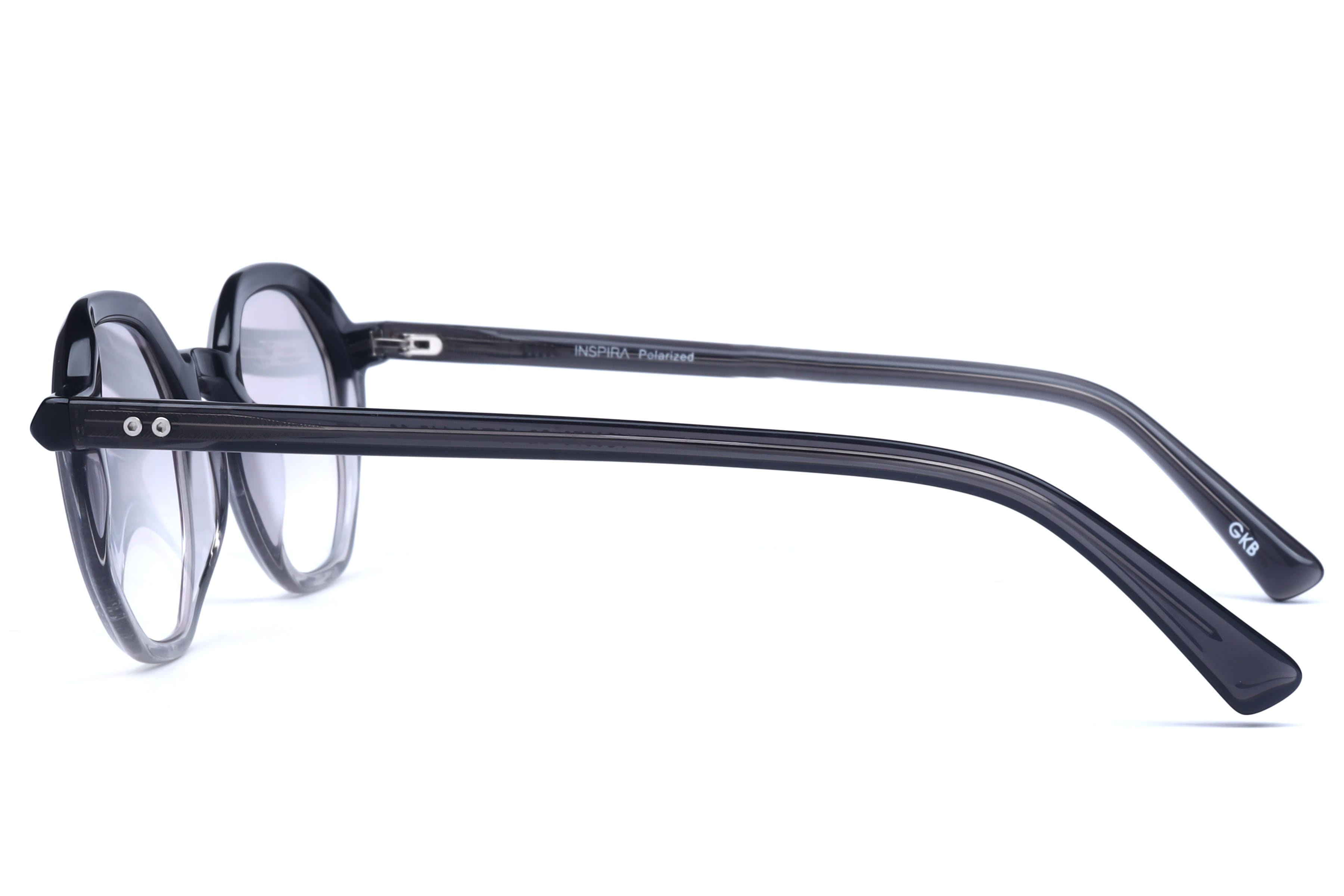 Inspira VS6570 Sunglass Transparent Grey Unisex Full Shell Sunglass — view 9