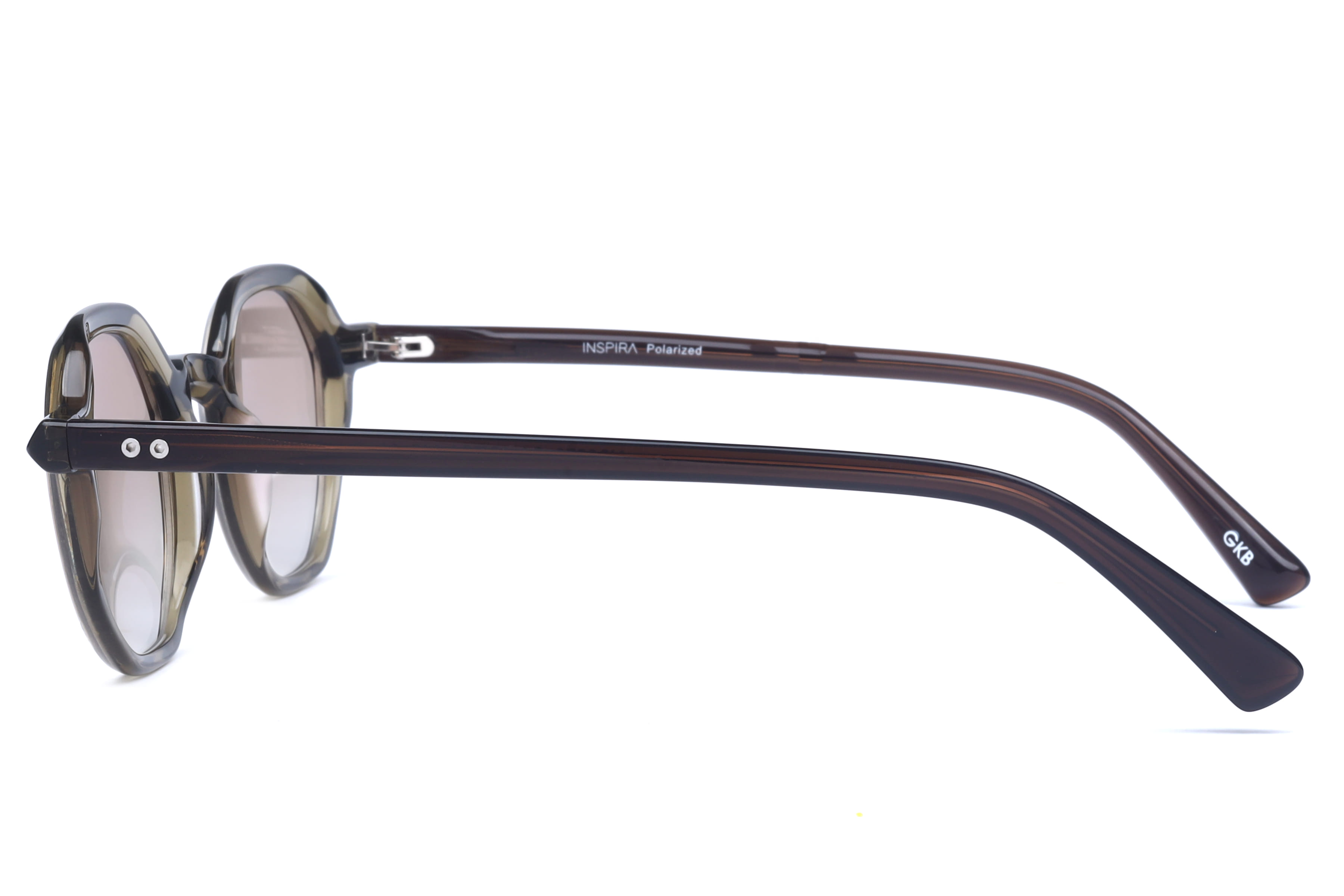 Inspira VS6570 Sunglass Olive Unisex Full Shell Sunglass — view 5