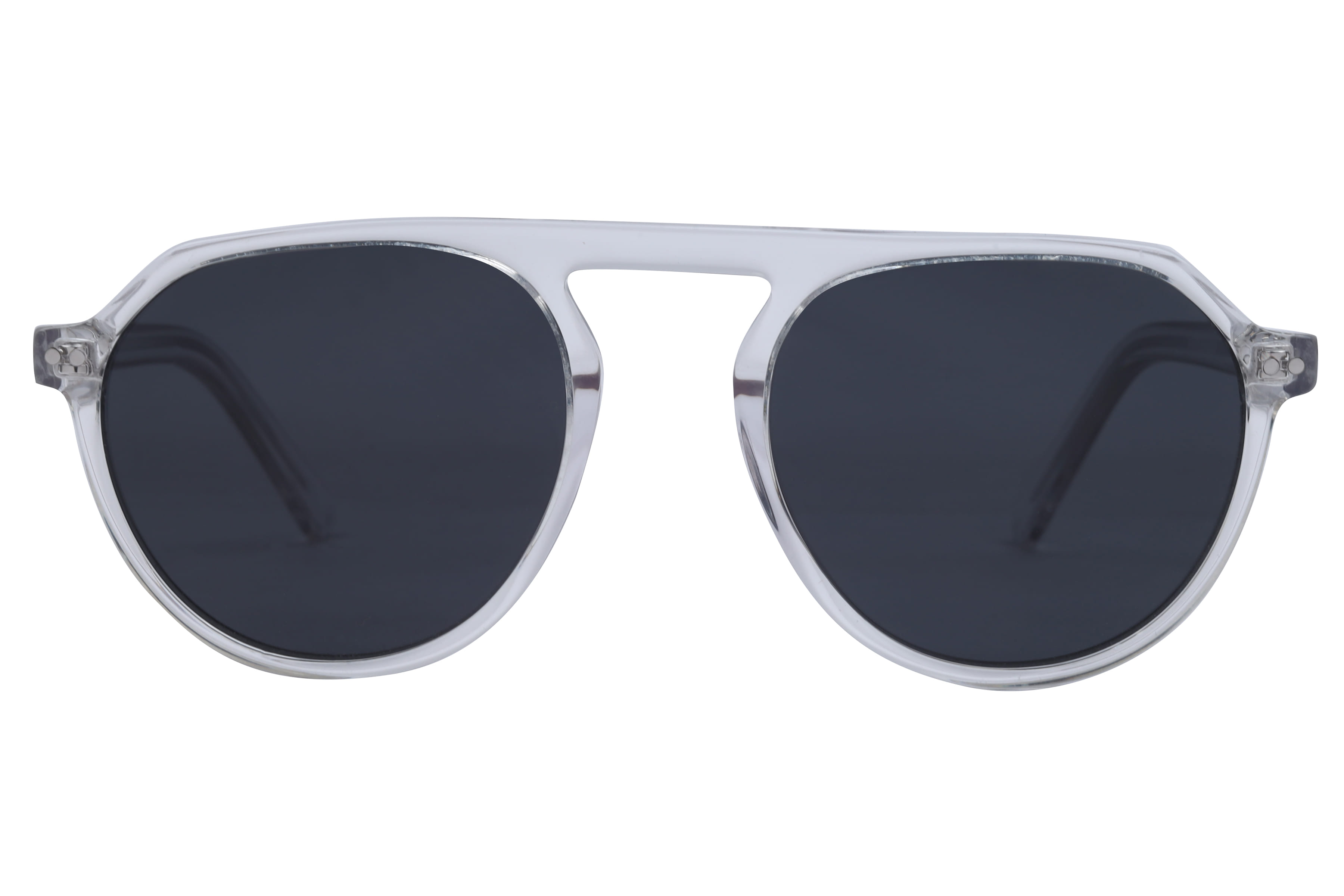 Champ 2110 Sunglass Transparent Kids Full Shell — Transparent frame