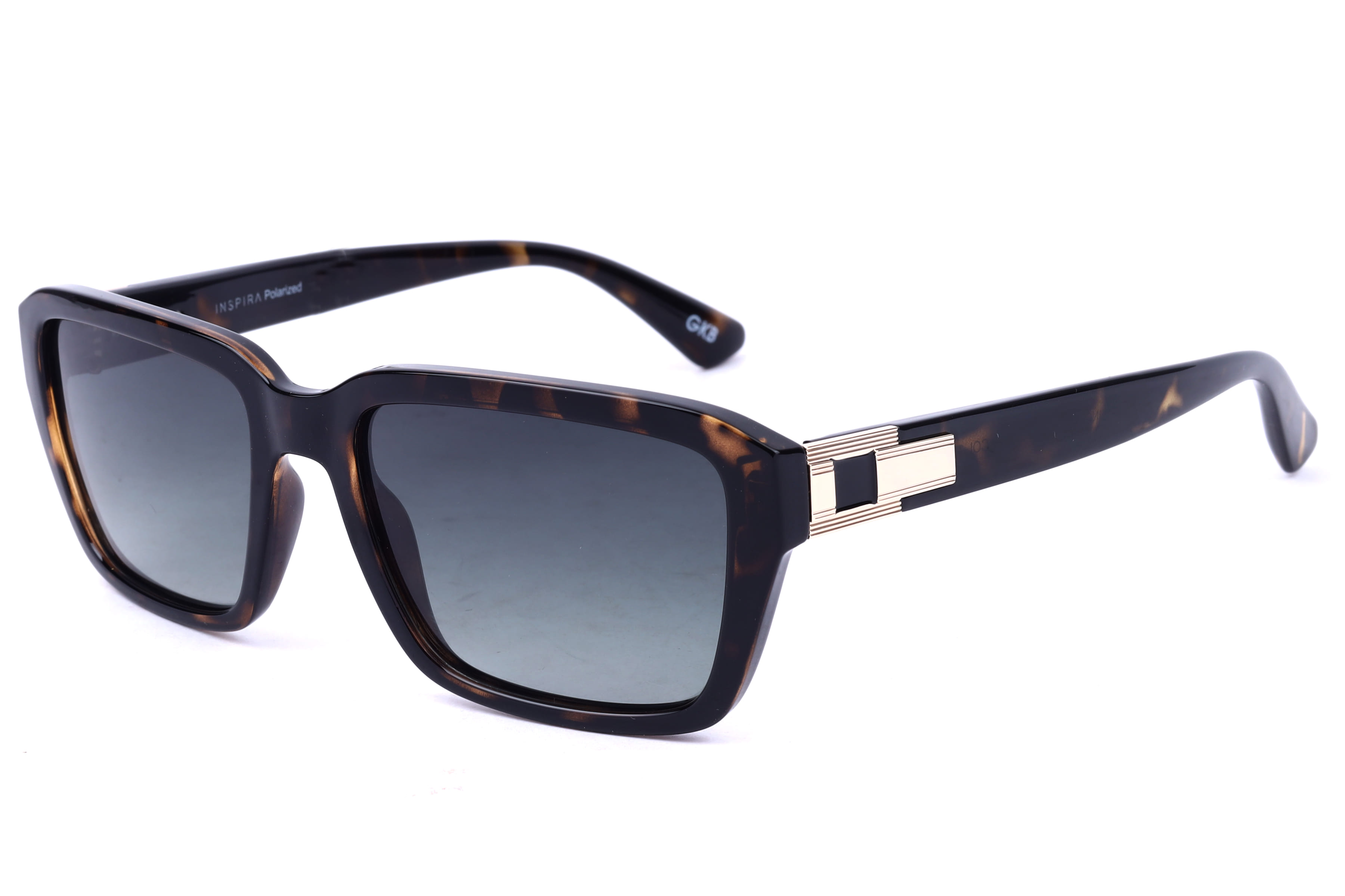 Inspira 11093 Sunglass Havana Male Full Shell Sunglass — Havana frame — view 1