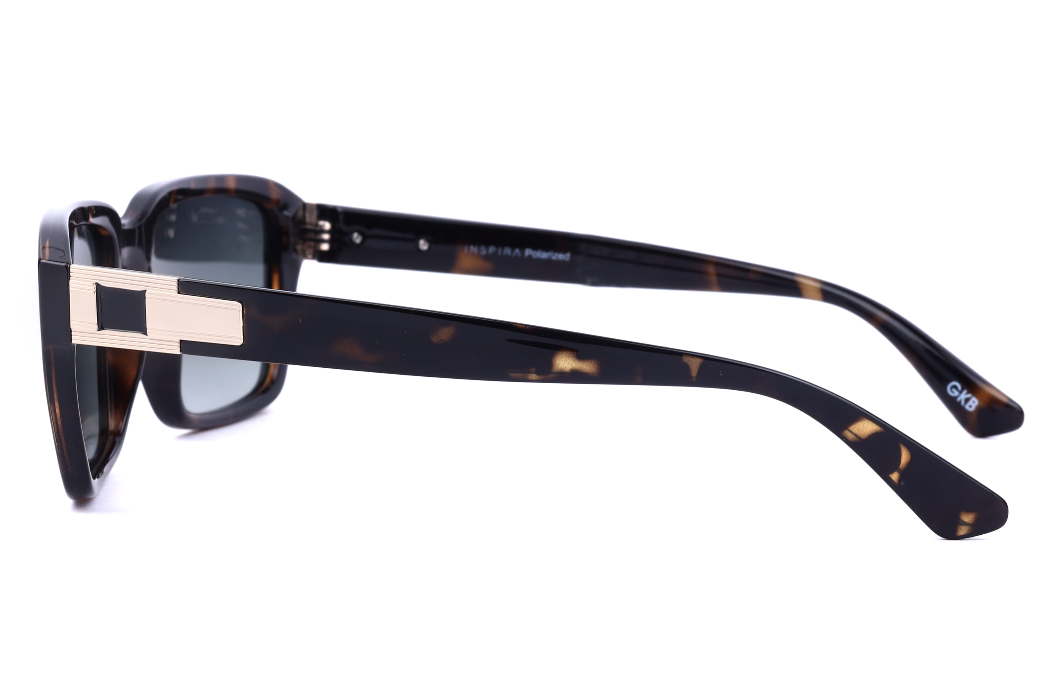 Inspira 11093 Sunglass Havana Male Full Shell Sunglass — Havana frame — view 3