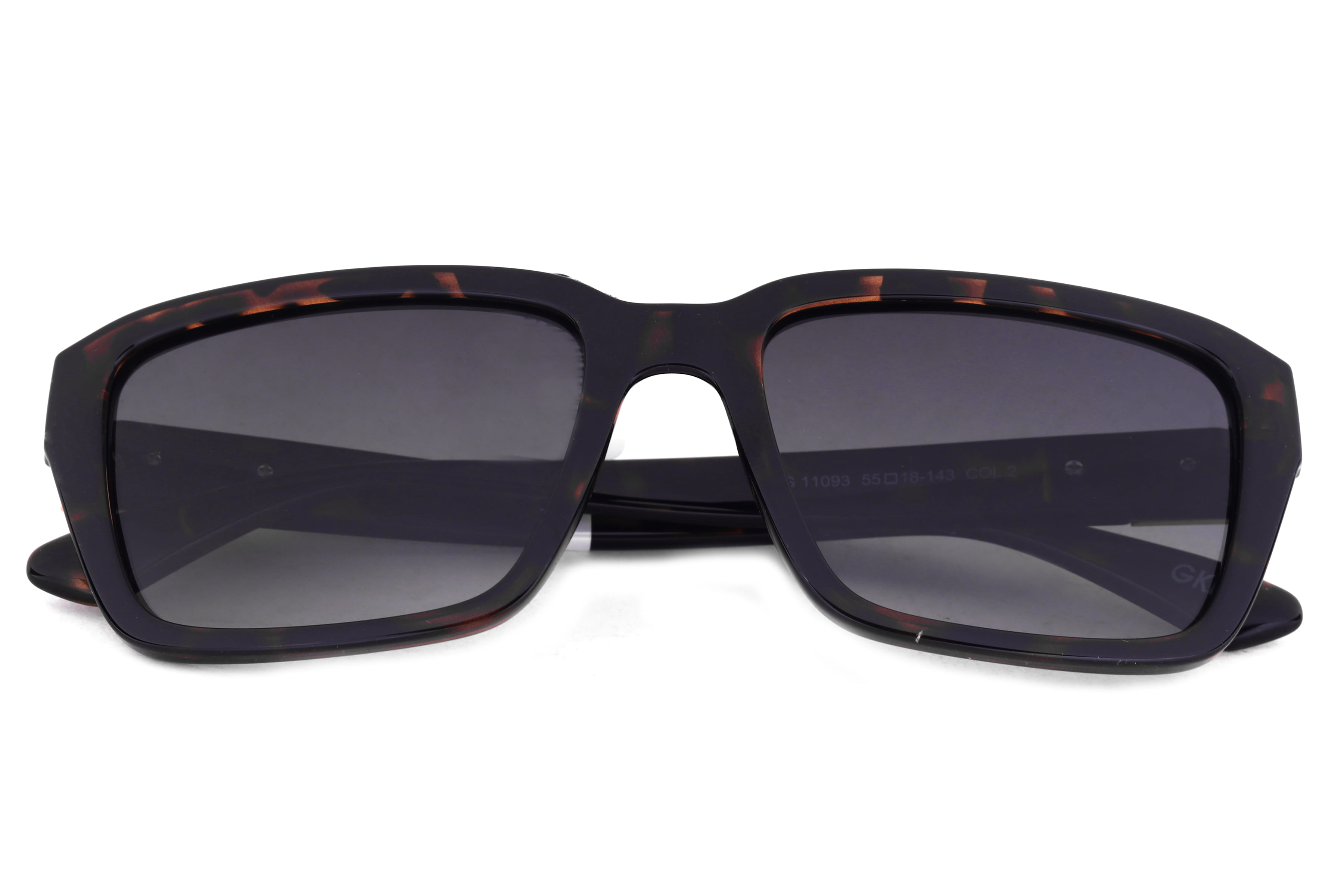Inspira 11093 Sunglass Havana Male Full Shell Sunglass — Havana frame — view 4