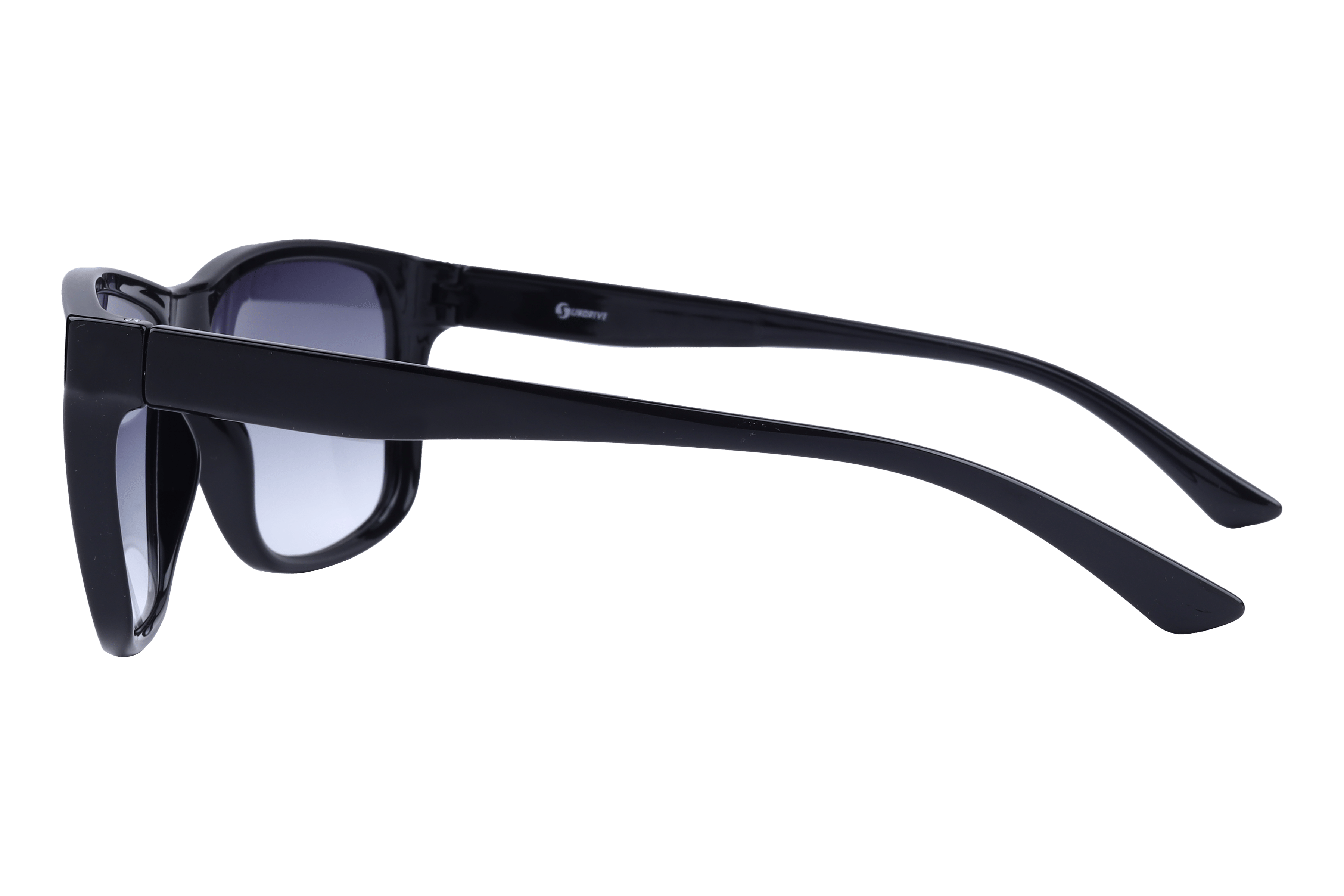 Inspira S959 Sunglass Black Male Full Shell Sunglass — Black frame — view 3