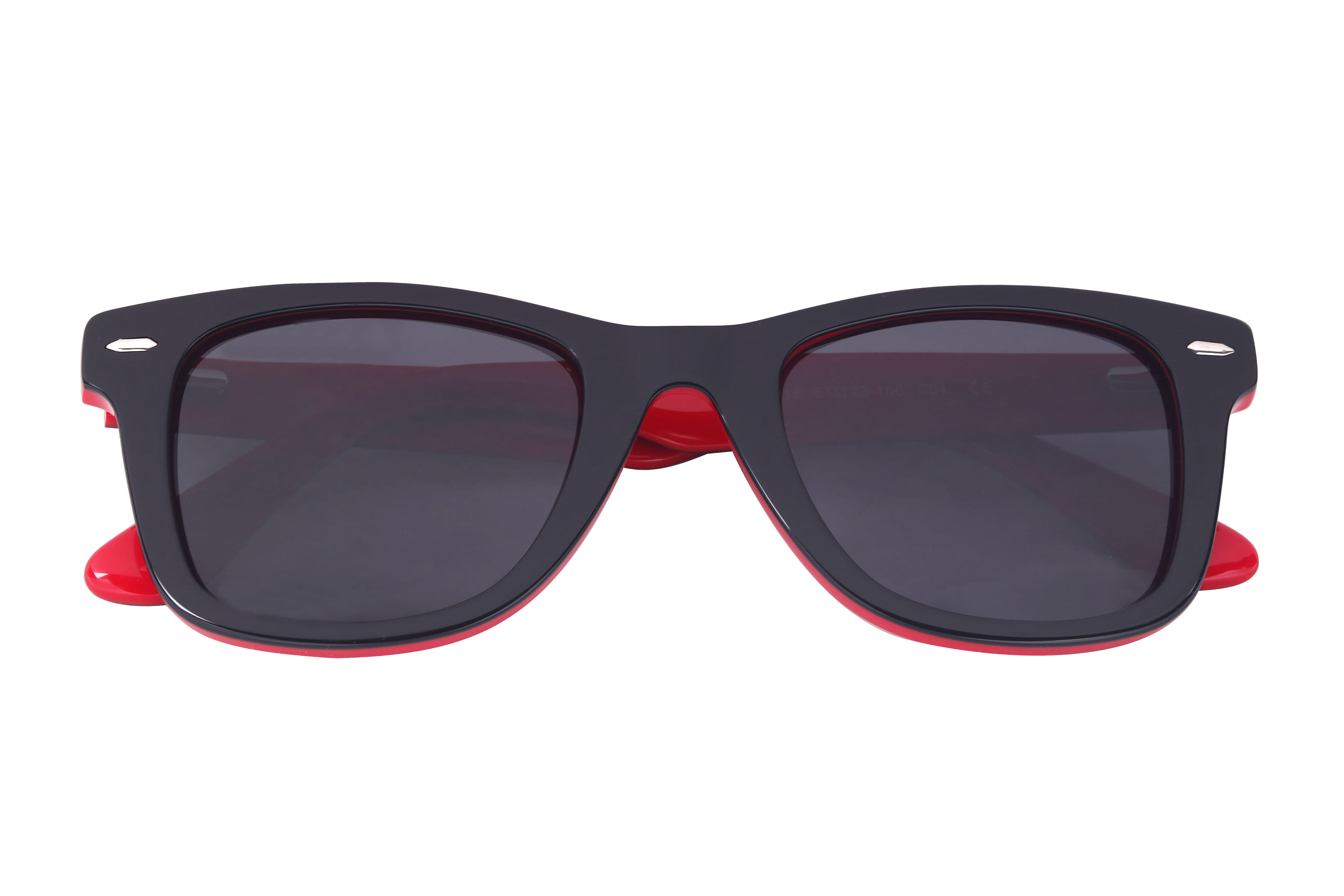 Inspira CI1018 Sunglass Black Male Full Shell Sunglass — Black frame — view 3