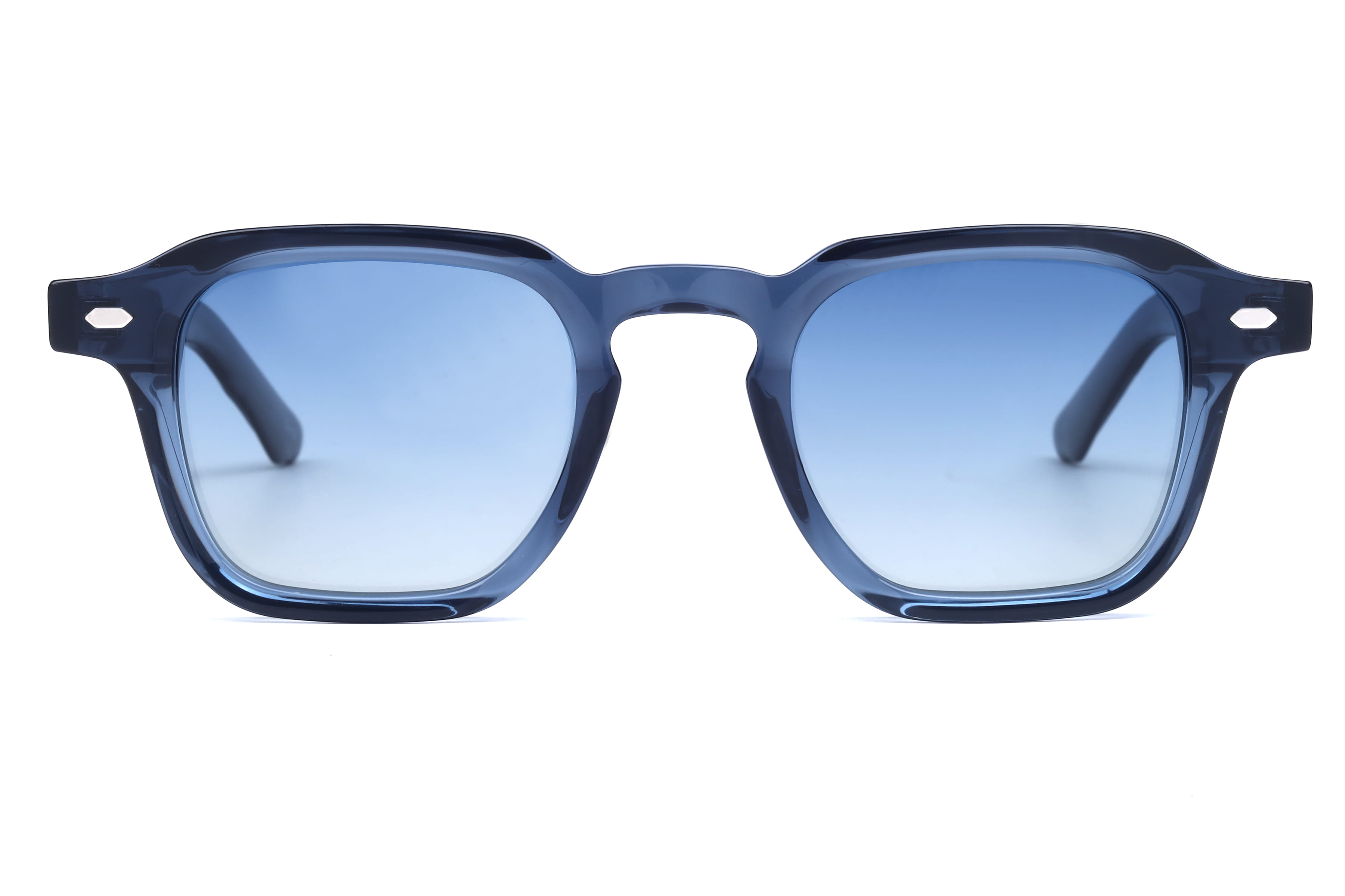 Inspira G5959 Sunglass Transparent Blue Male Full Shell — Transparent Blue frame
