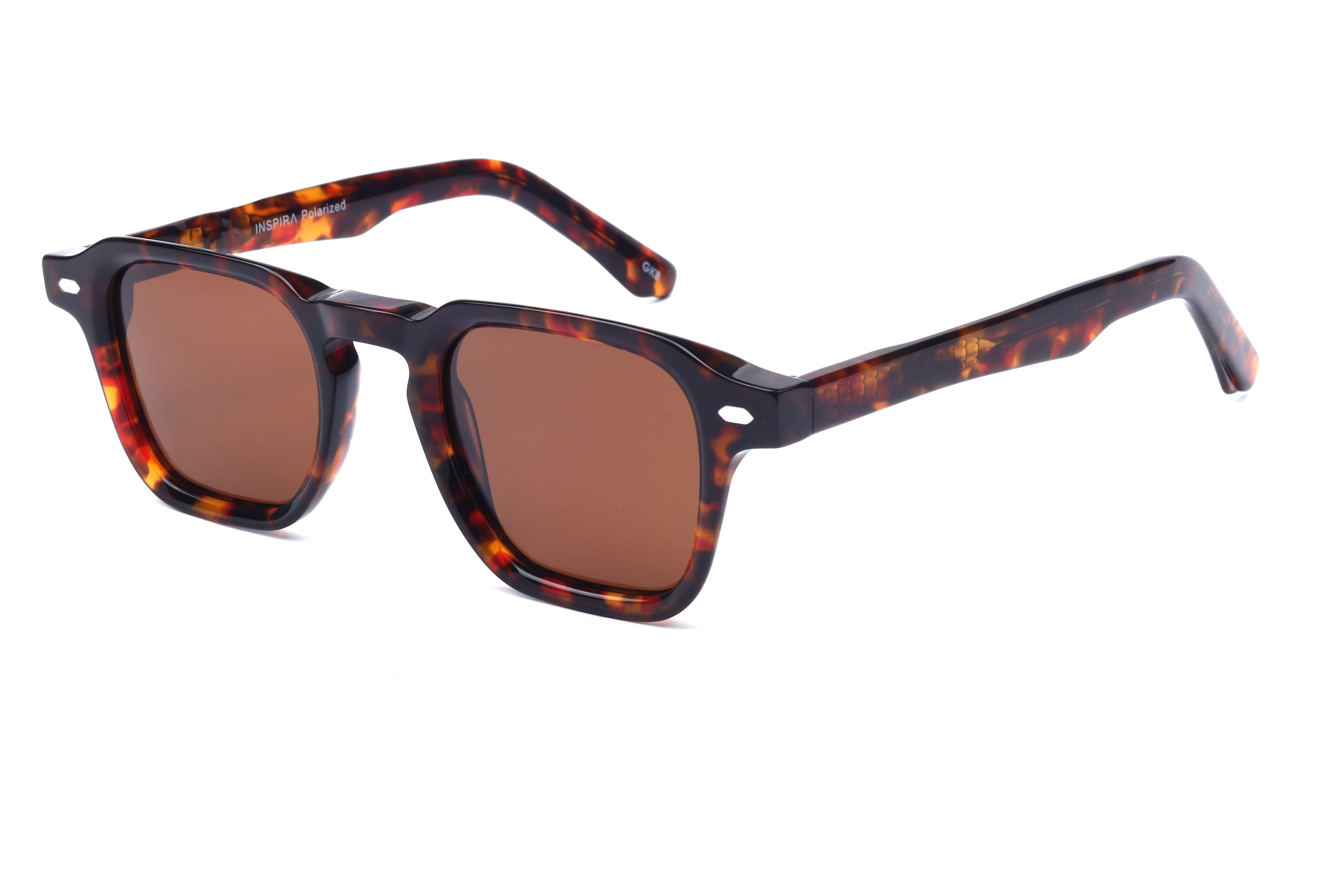 Inspira G5959 Sunglass Havana Male Full Shell Sunglass — Havana frame — view 1