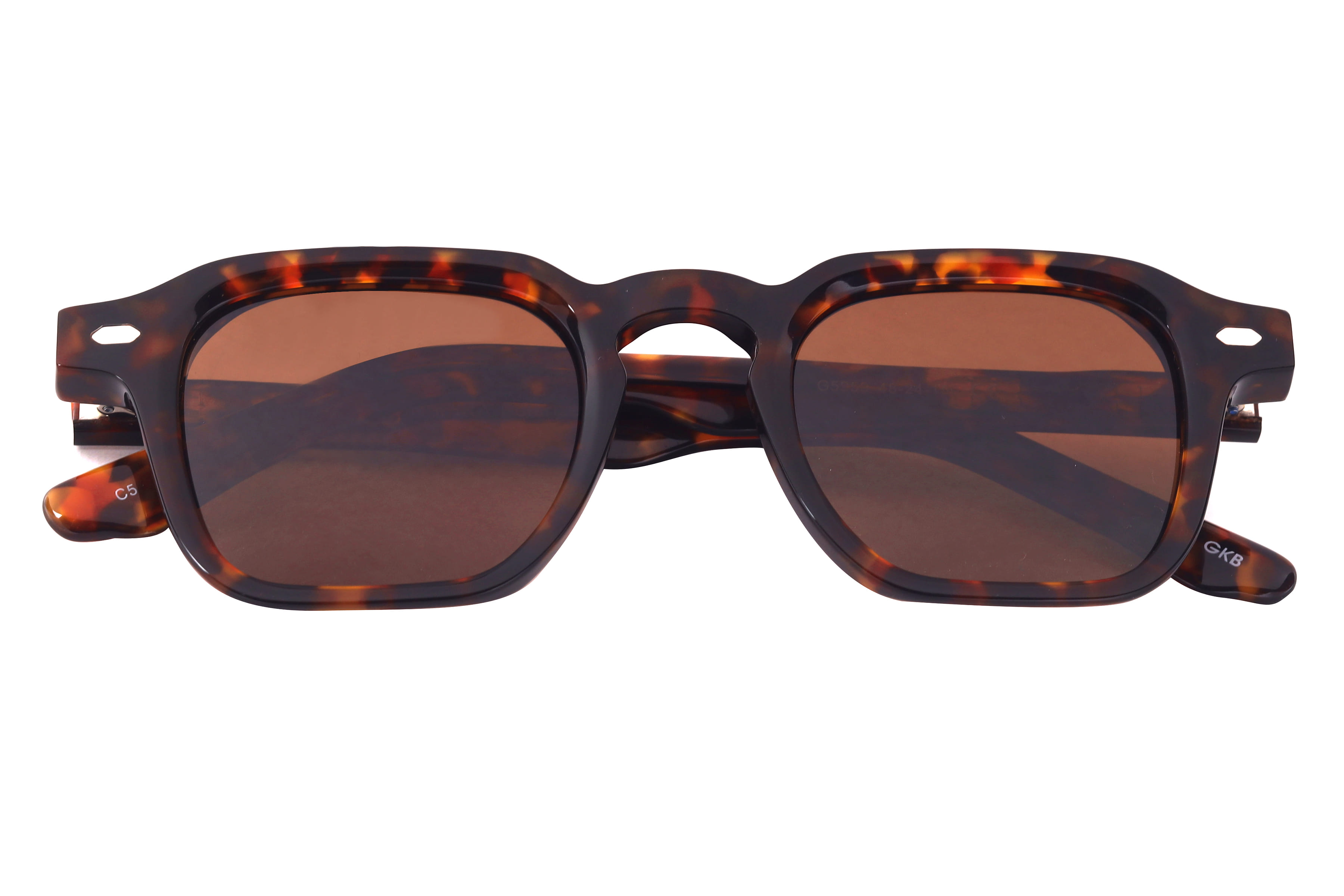Inspira G5959 Sunglass Havana Male Full Shell Sunglass — Havana frame — view 4