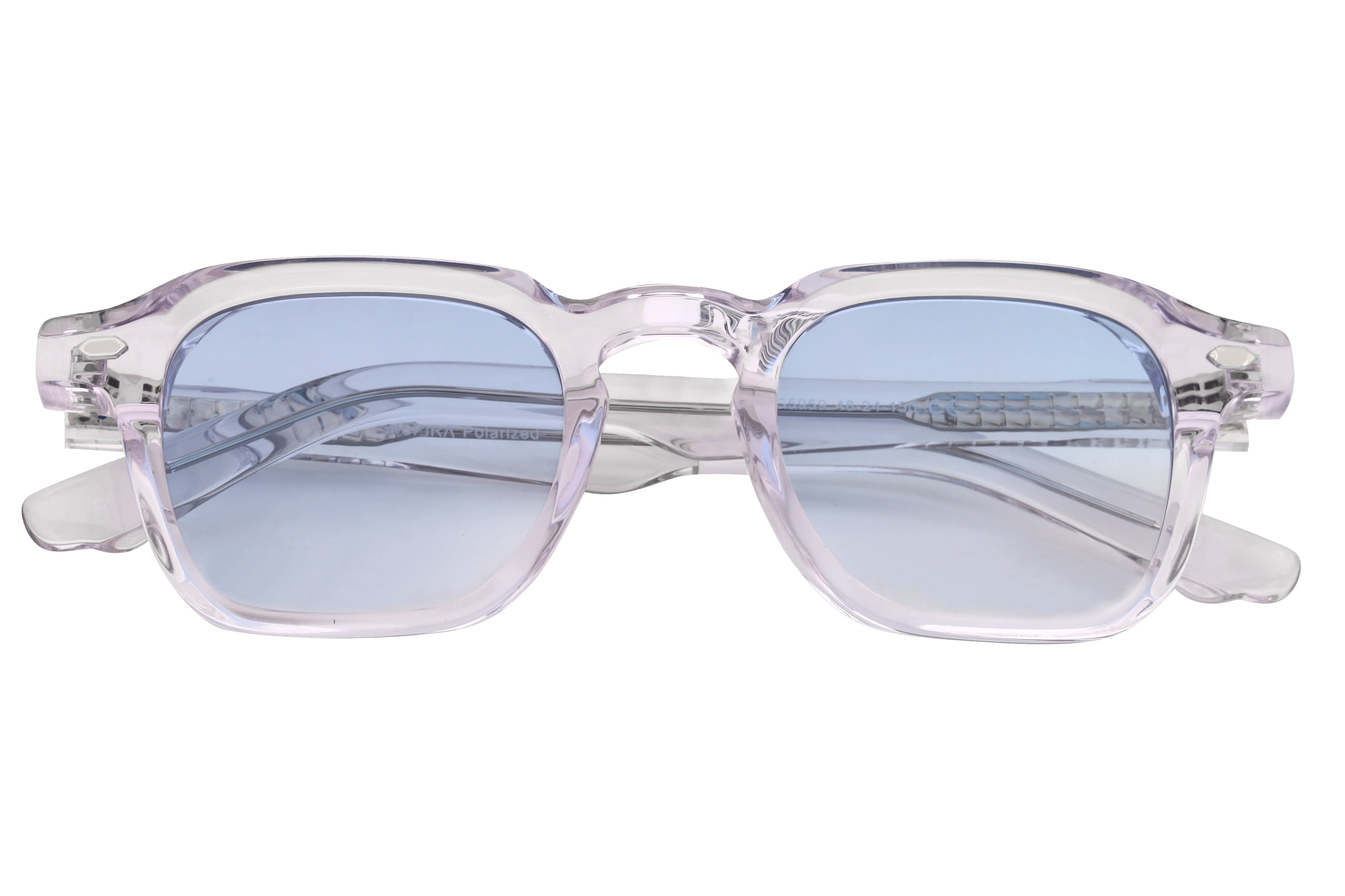 Inspira G5959 Sunglass Transparent Male Full Shell Sunglass — Transparent frame — view 4