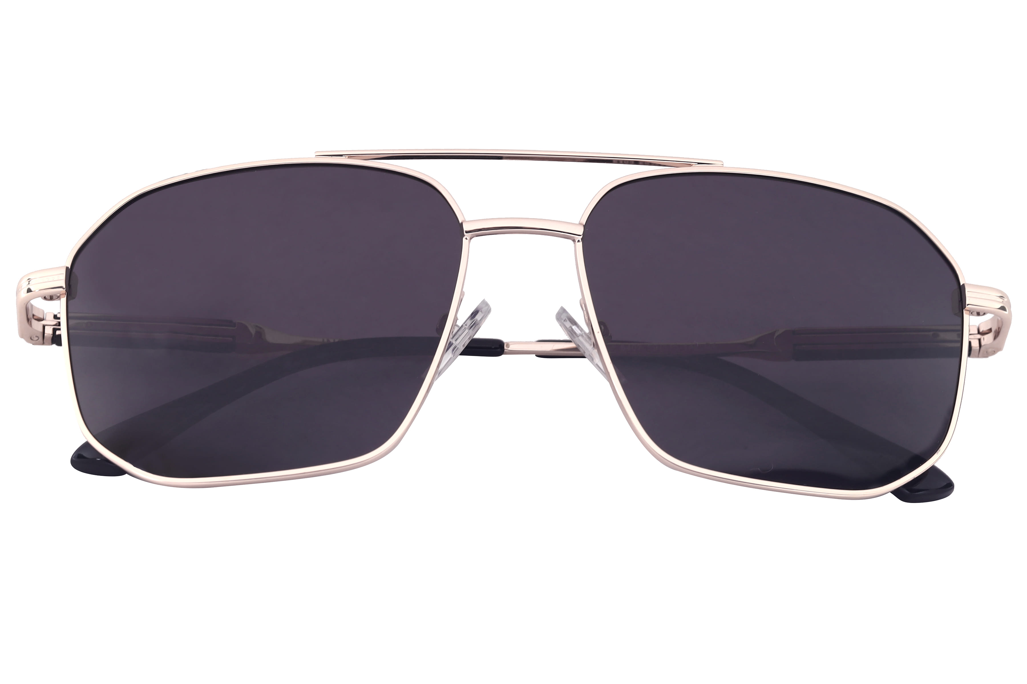 Inspira 6402 Sunglass Gold Male Full Metal Sunglass — Gold frame — view 4