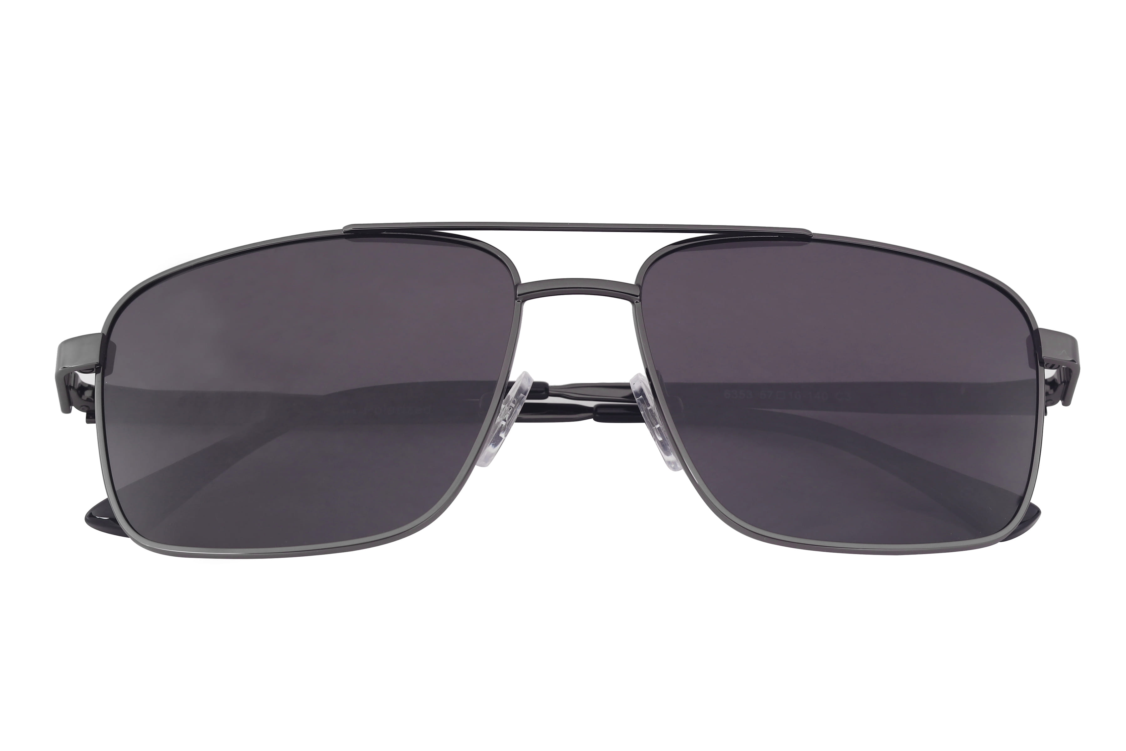 Inspira 6353 Sunglass Gun Metal Male Full Metal Sunglass — Gun Metal frame — view 3